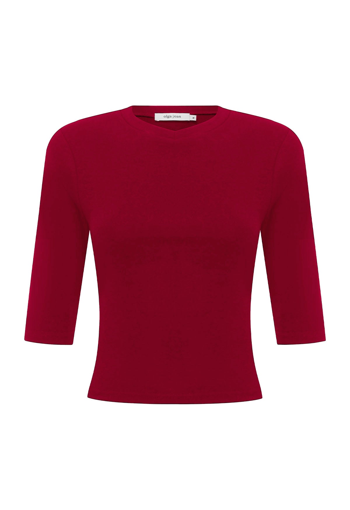 Baby V-Neck Top Rossa