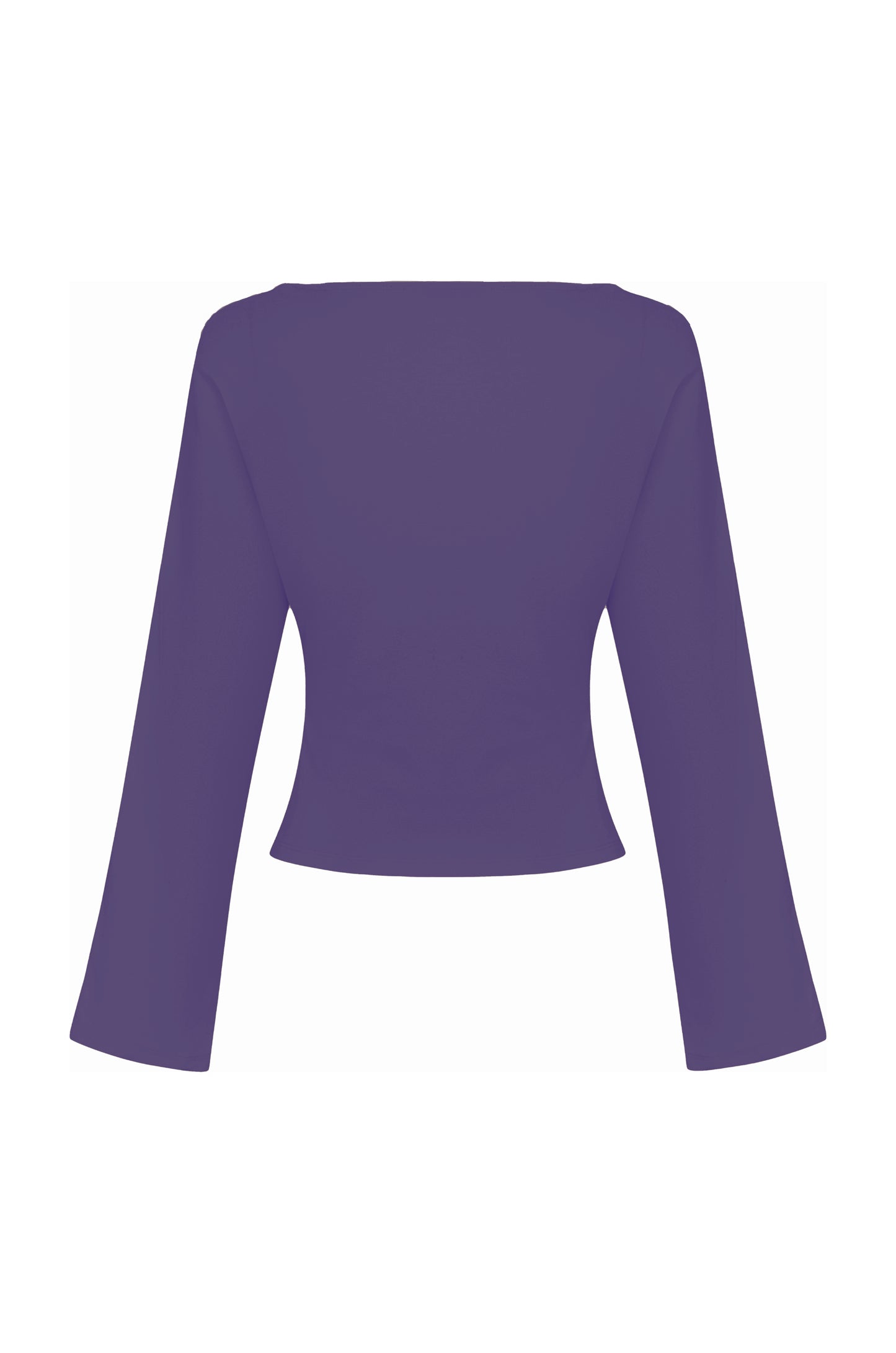 Bateau Long Sleeve Washed Viola