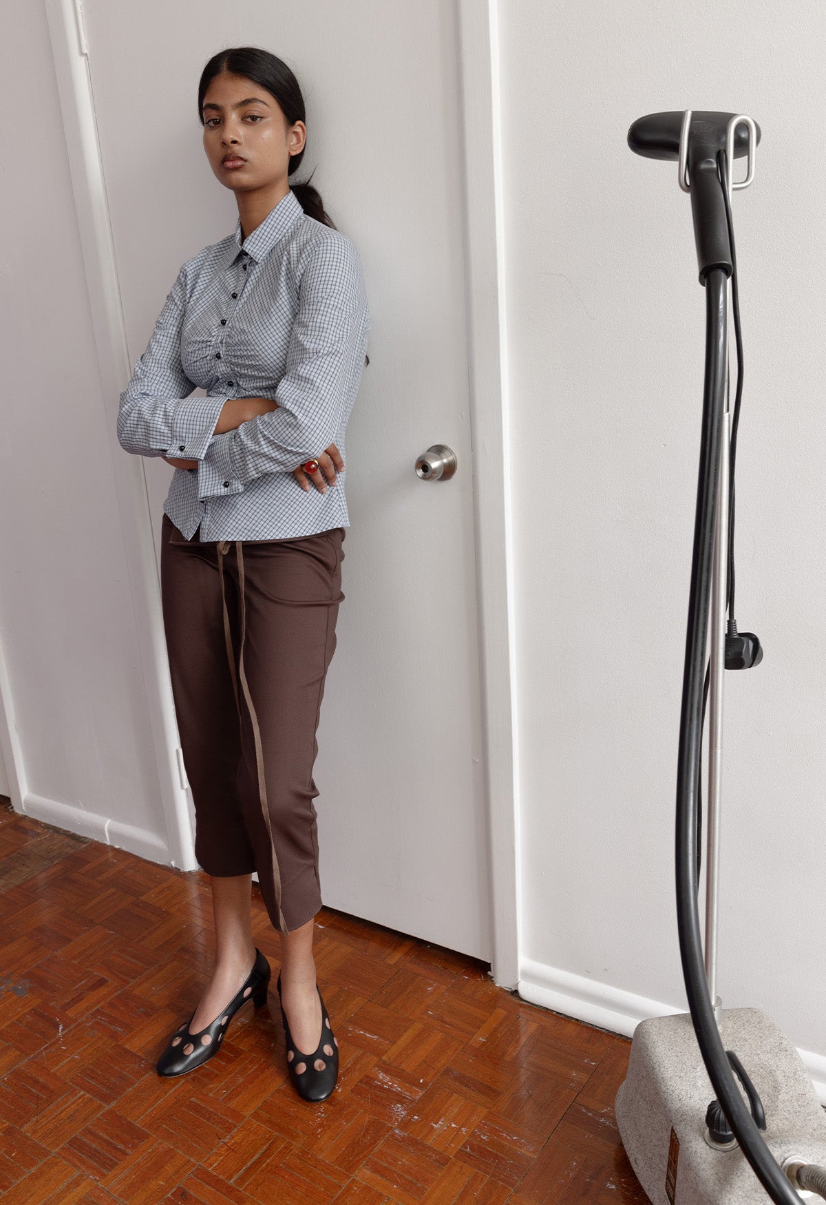 Belted Capri Pant Ciocco