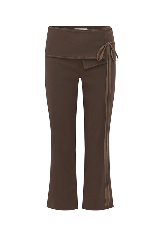 Belted Capri Pant Ciocco