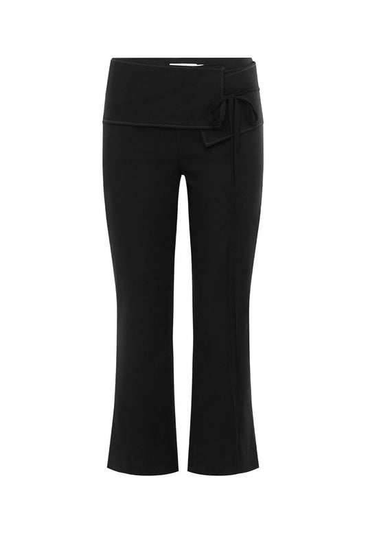 Belted Capri Pant Nera
