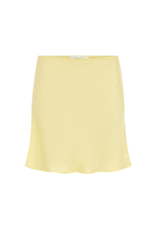 Bias Mini Skirt Jacquard Limone