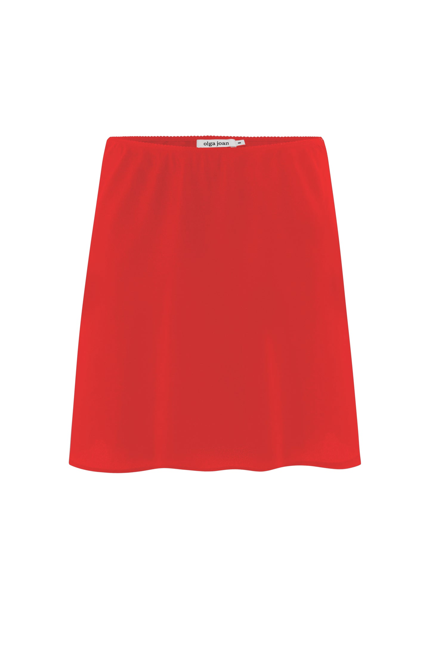 Bias Mini Skirt Pomodoro