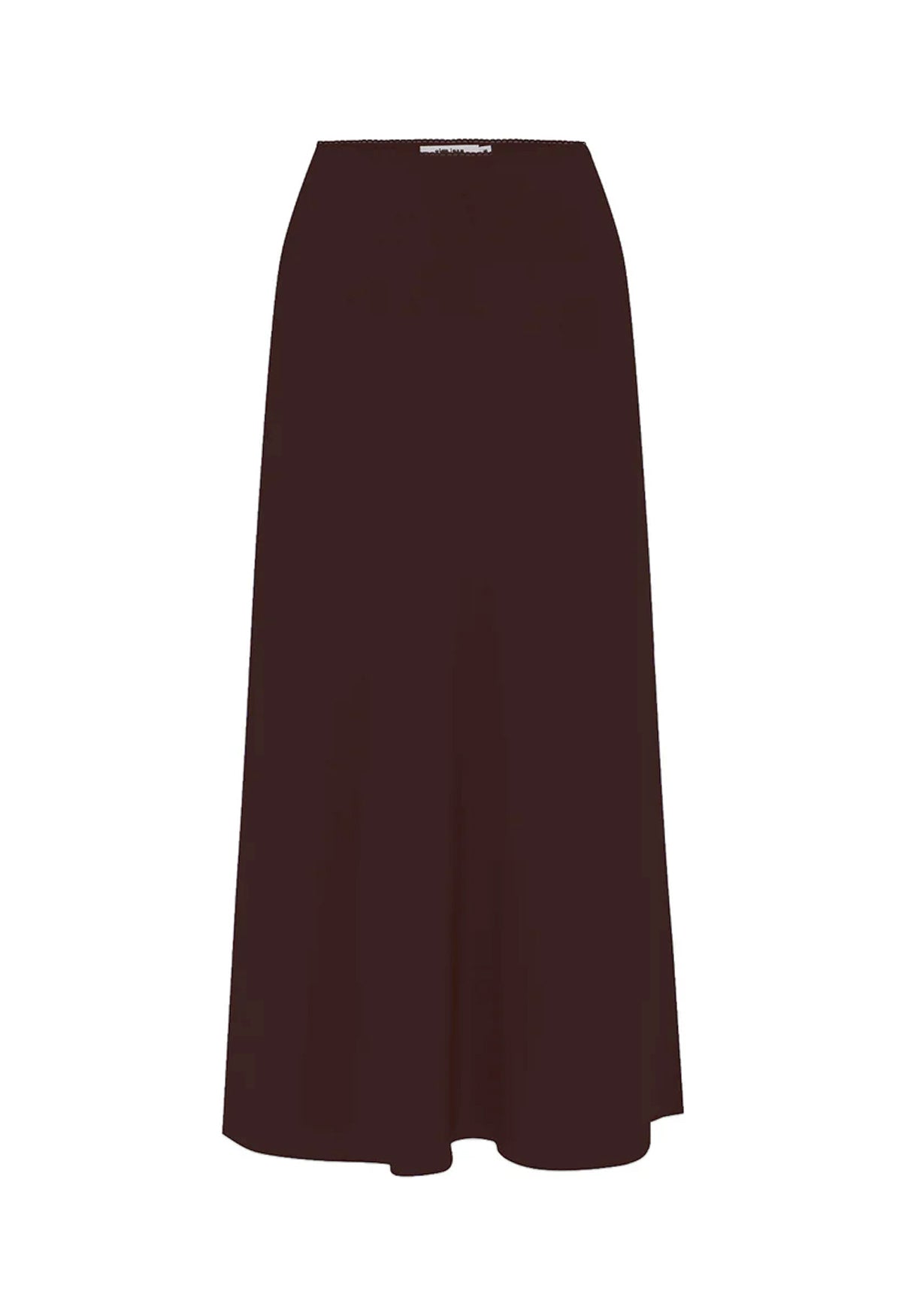 Bias Mid Skirt Ciocco