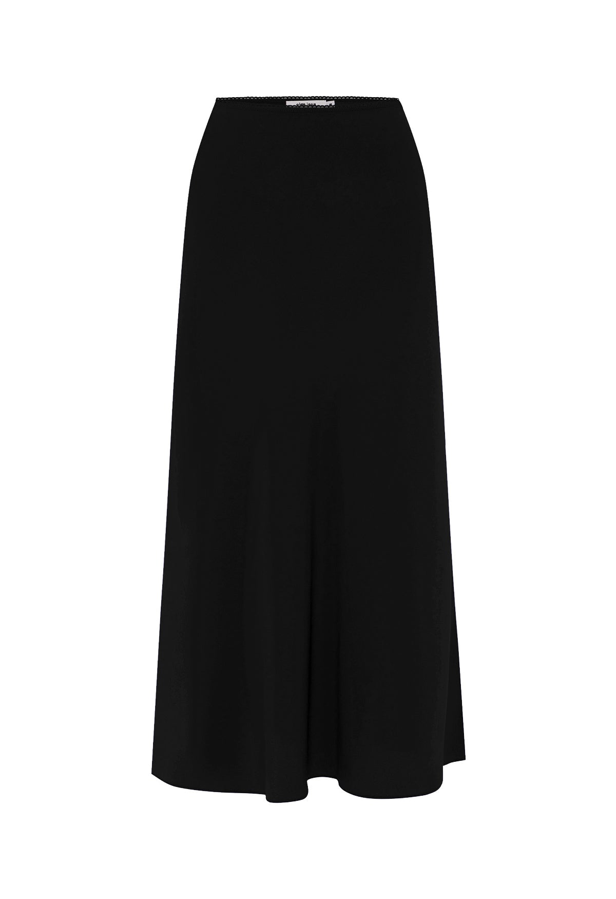 Bias Mid Skirt Nera