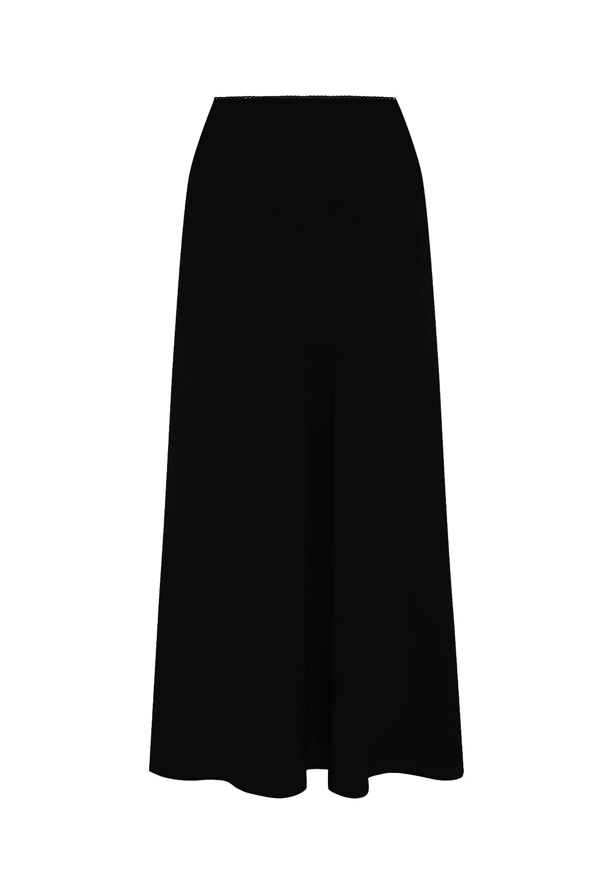 Bias Mid Skirt Nera