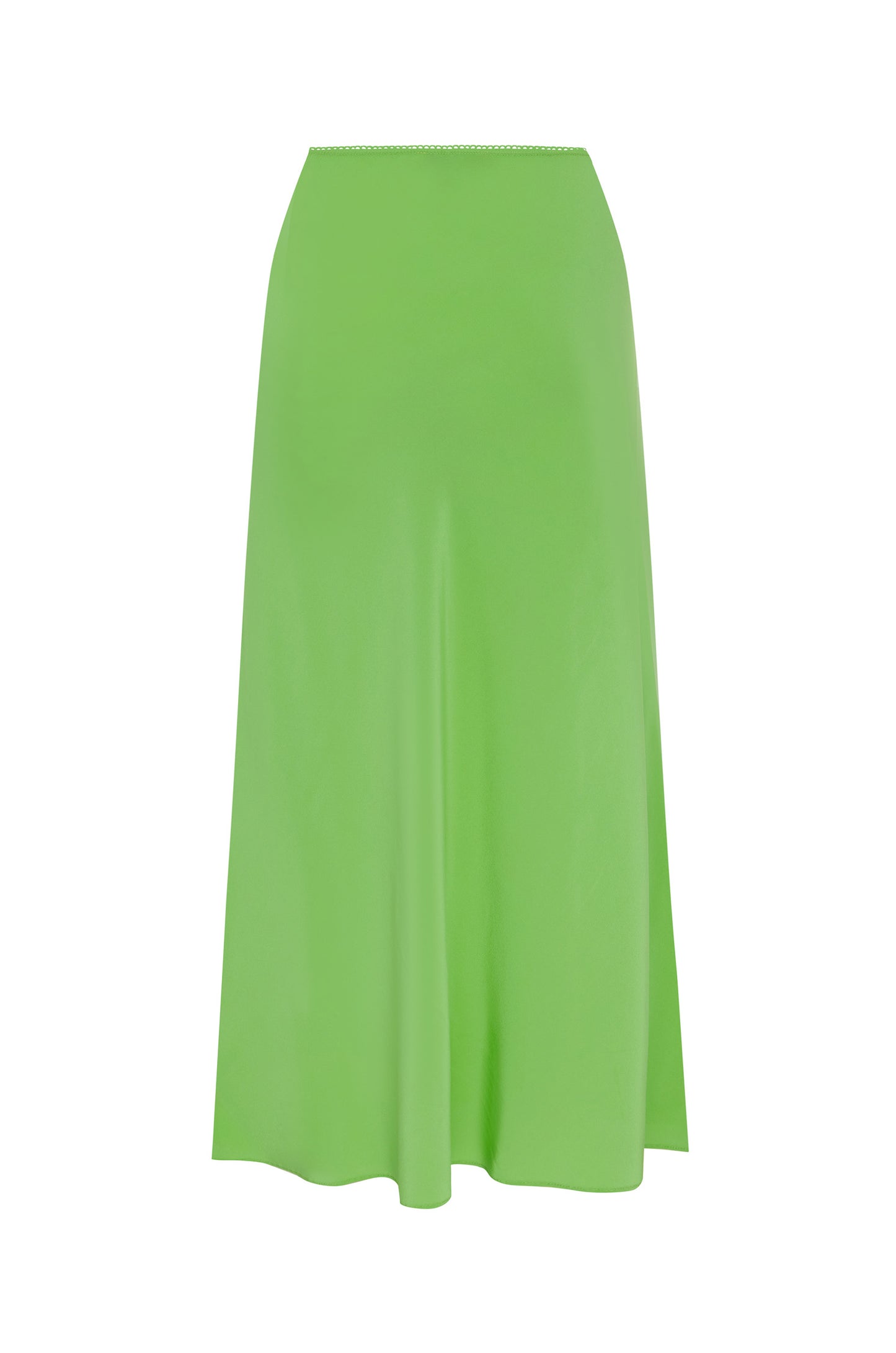 Bias Mid Skirt Verde