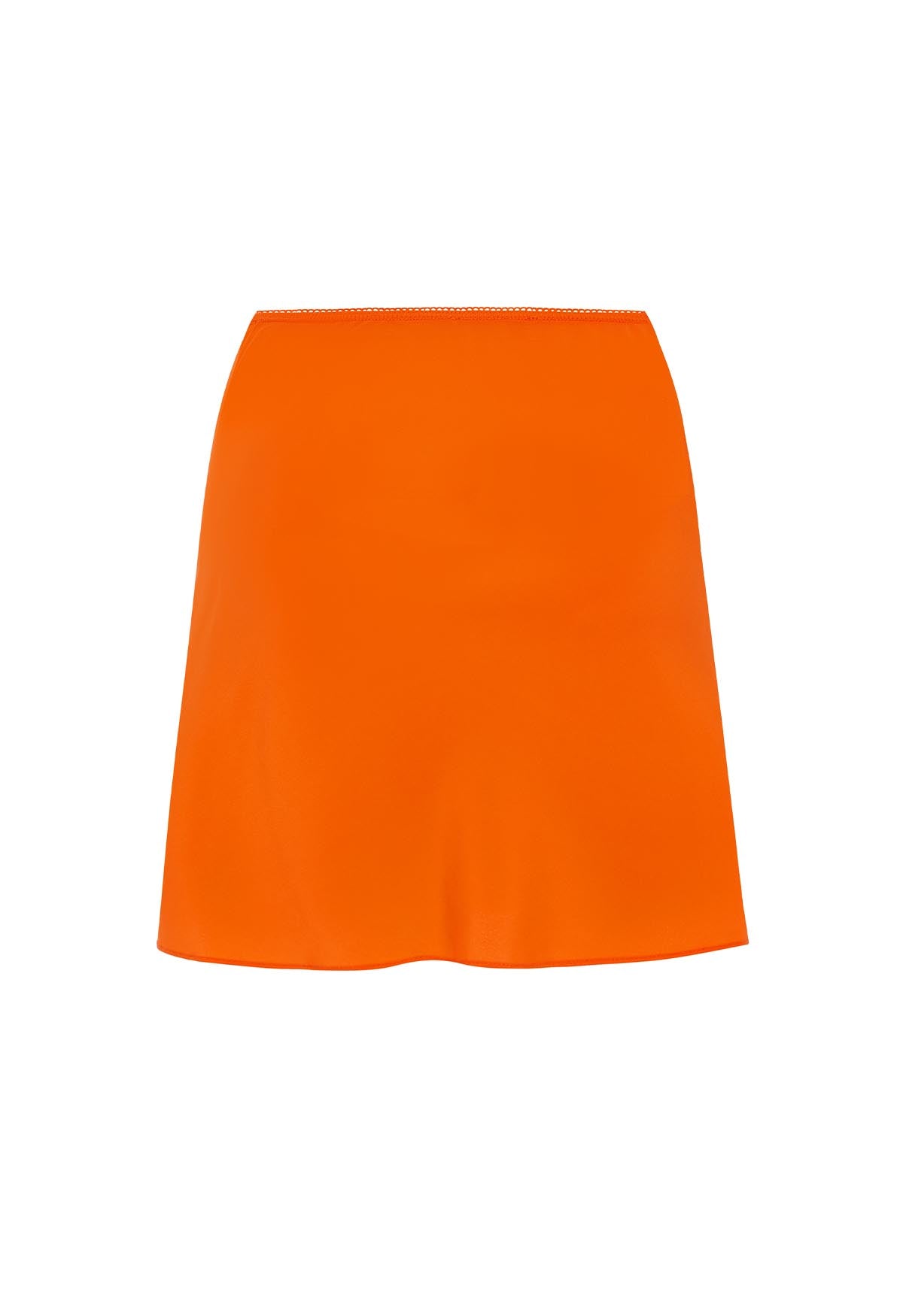 Bias Mini Skirt Arancia