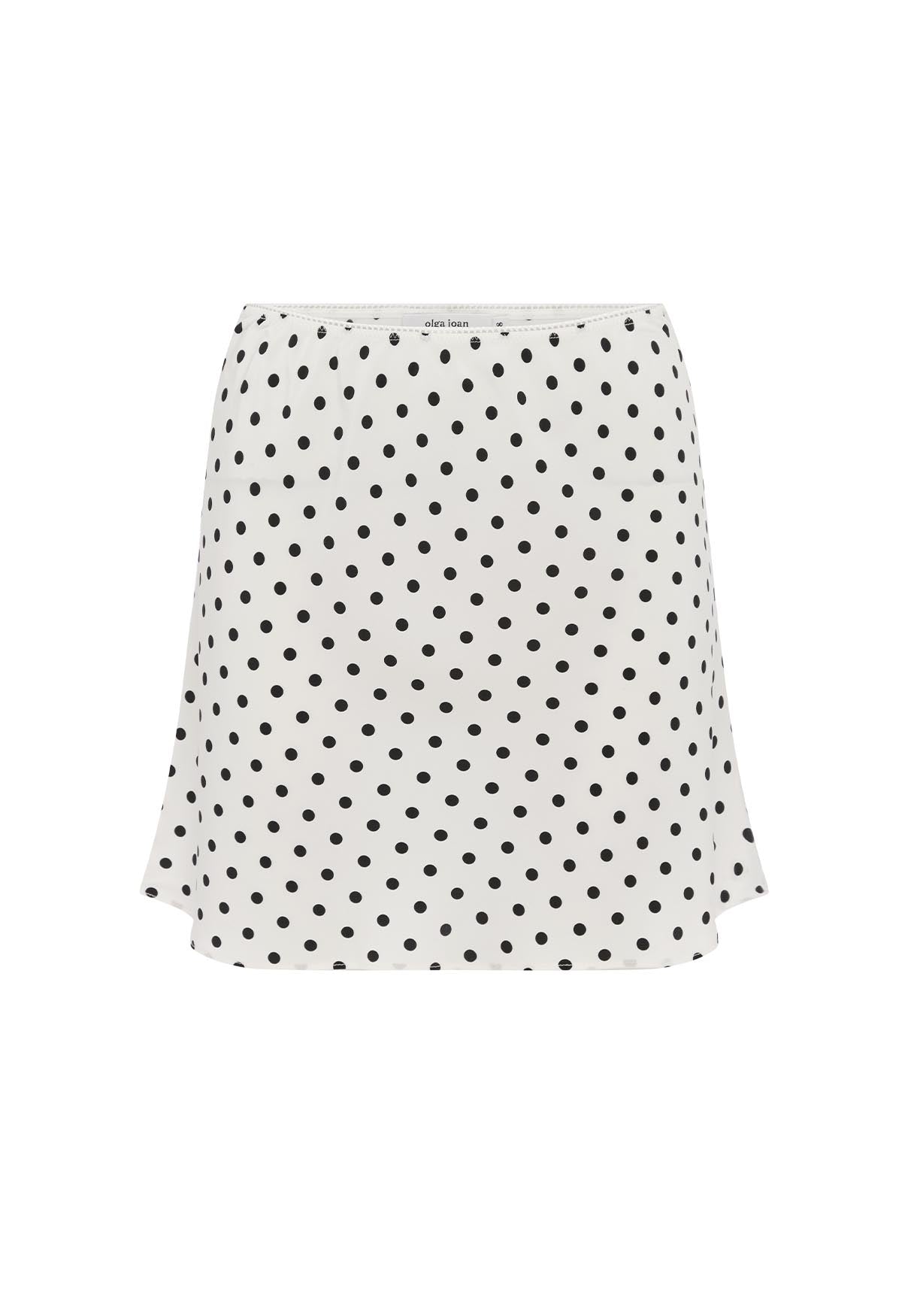 Bias Mini Skirt Pois Bianca