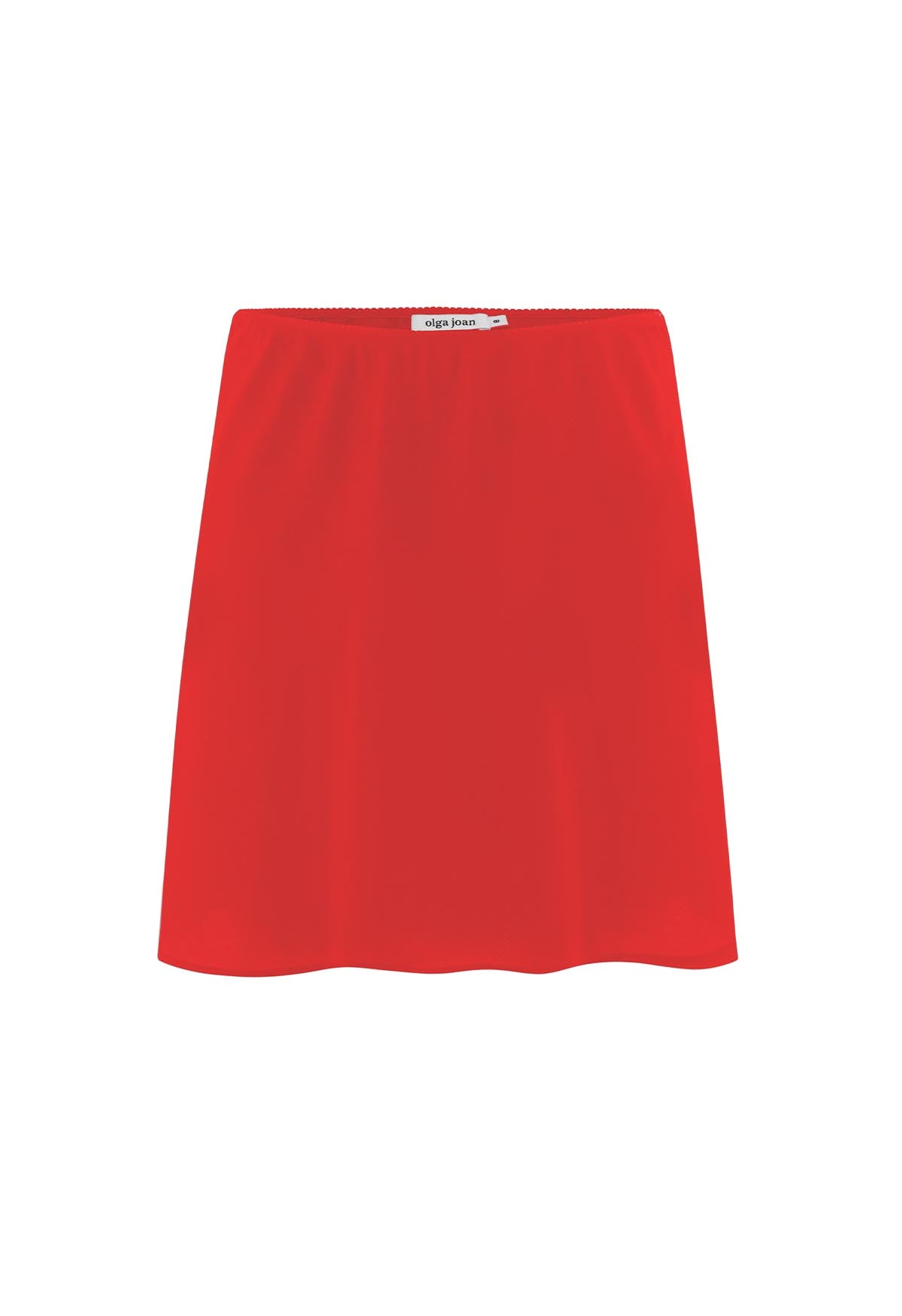 Bias Mini Skirt Pomodoro