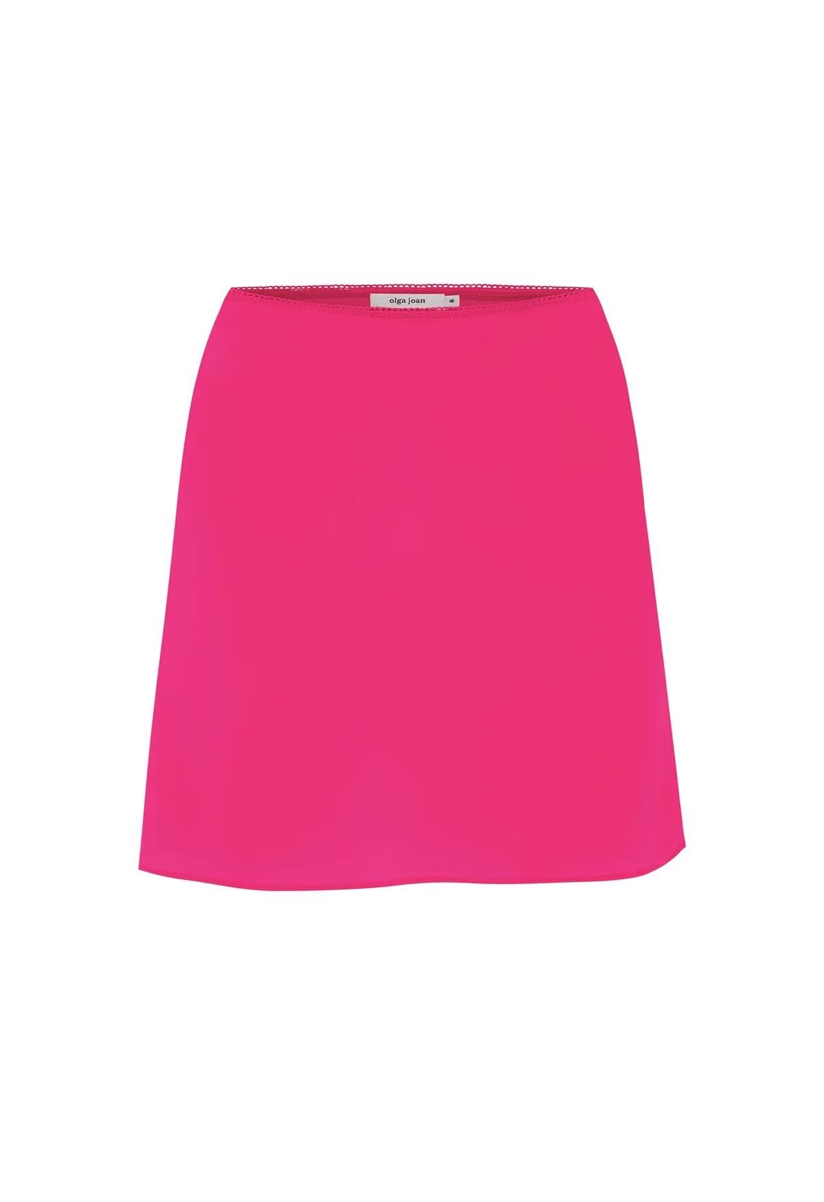 Bias Mini Skirt Rossetto