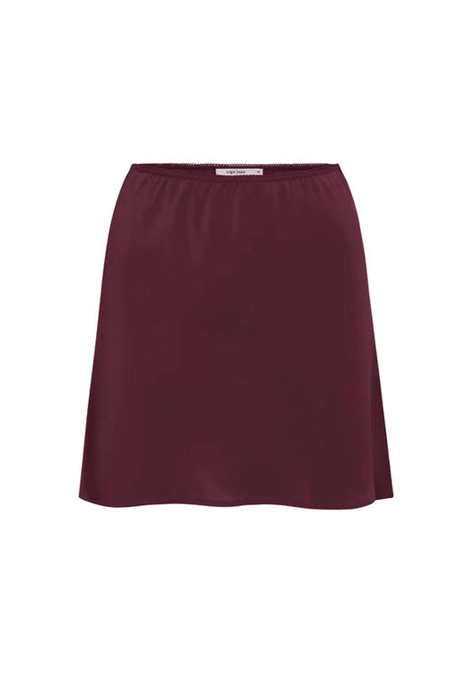 Bias Mini Skirt Vino