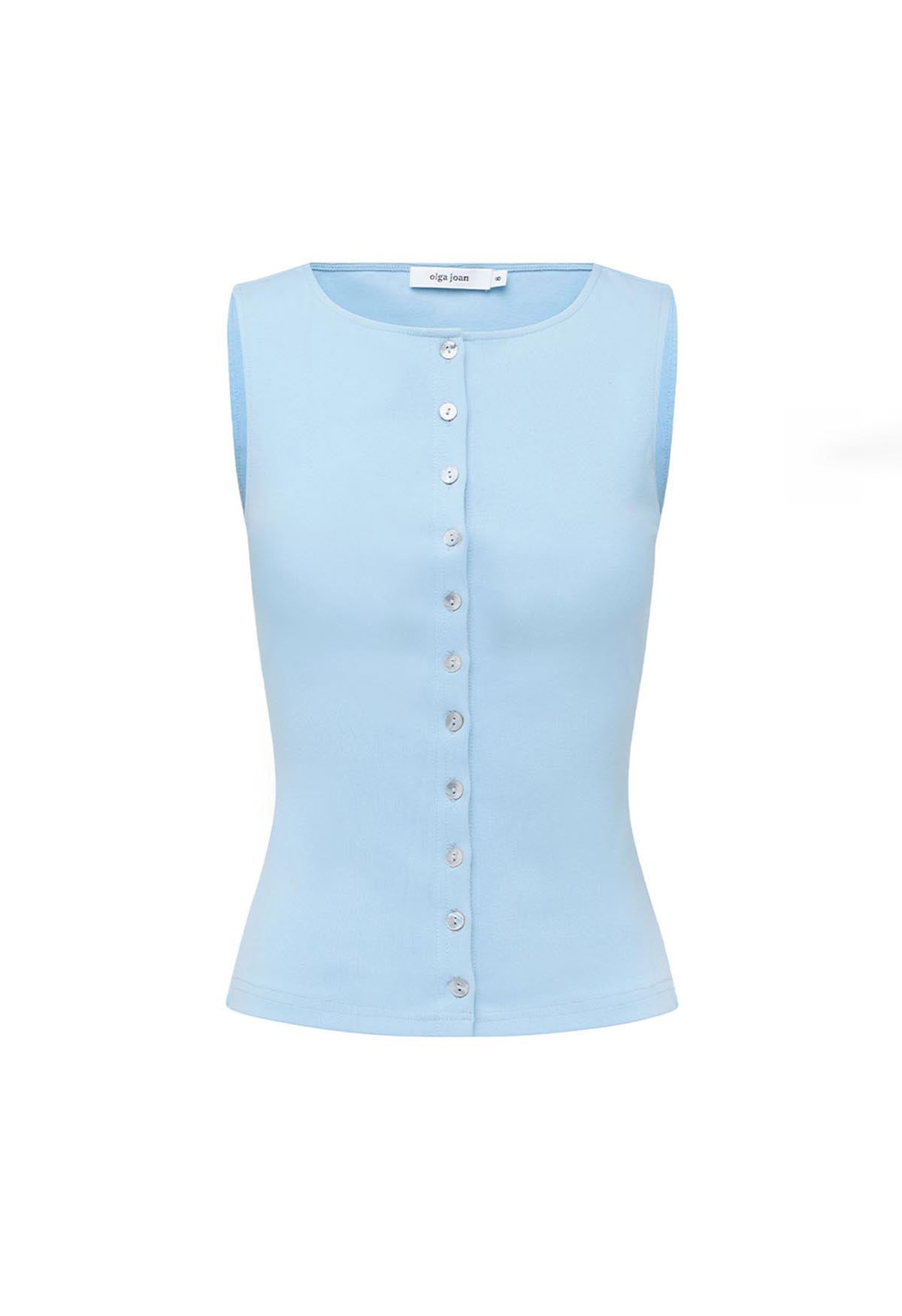 Button-Through Tank Cielo
