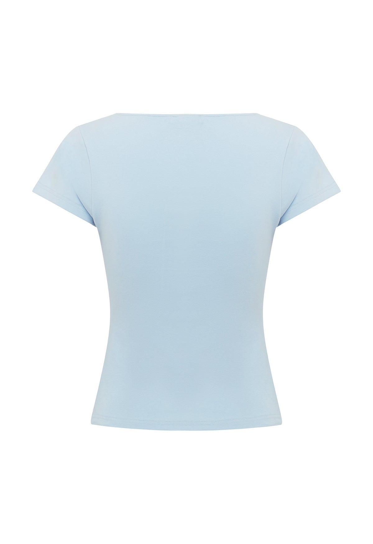Button-Through Tee Cielo