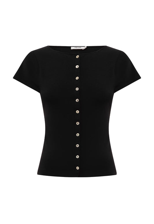 Button-Through Tee Nera