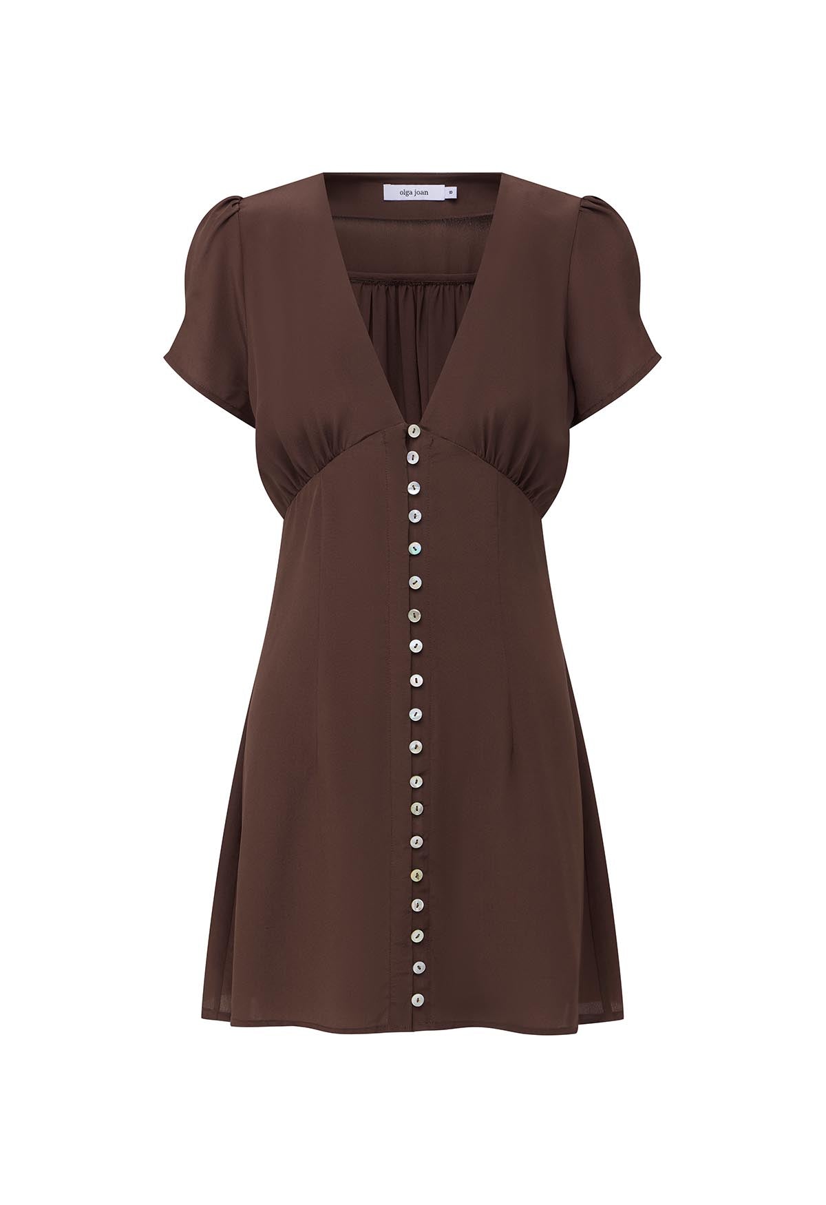 Cap-Sleeve Mini Dress Ciocco