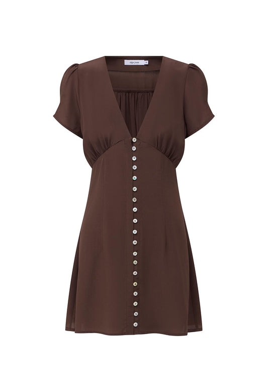 Cap-Sleeve Mini Dress Ciocco