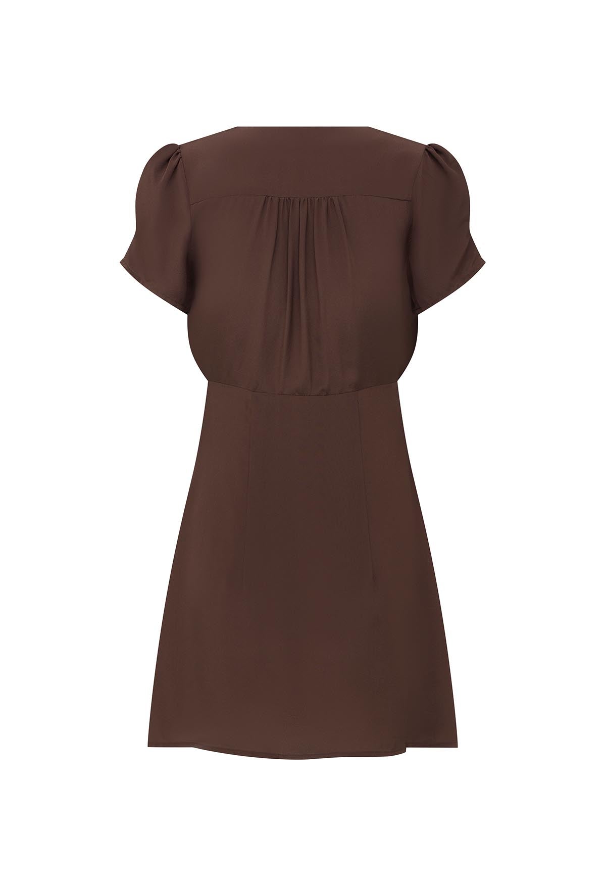 Cap-Sleeve Mini Dress Ciocco