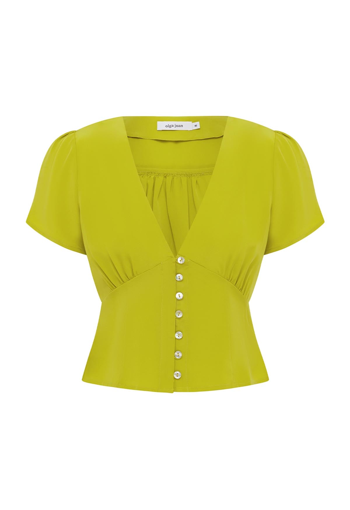 Cap-Sleeve Top – Olga Joan