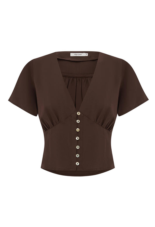 Cap-Sleeve Top Ciocco
