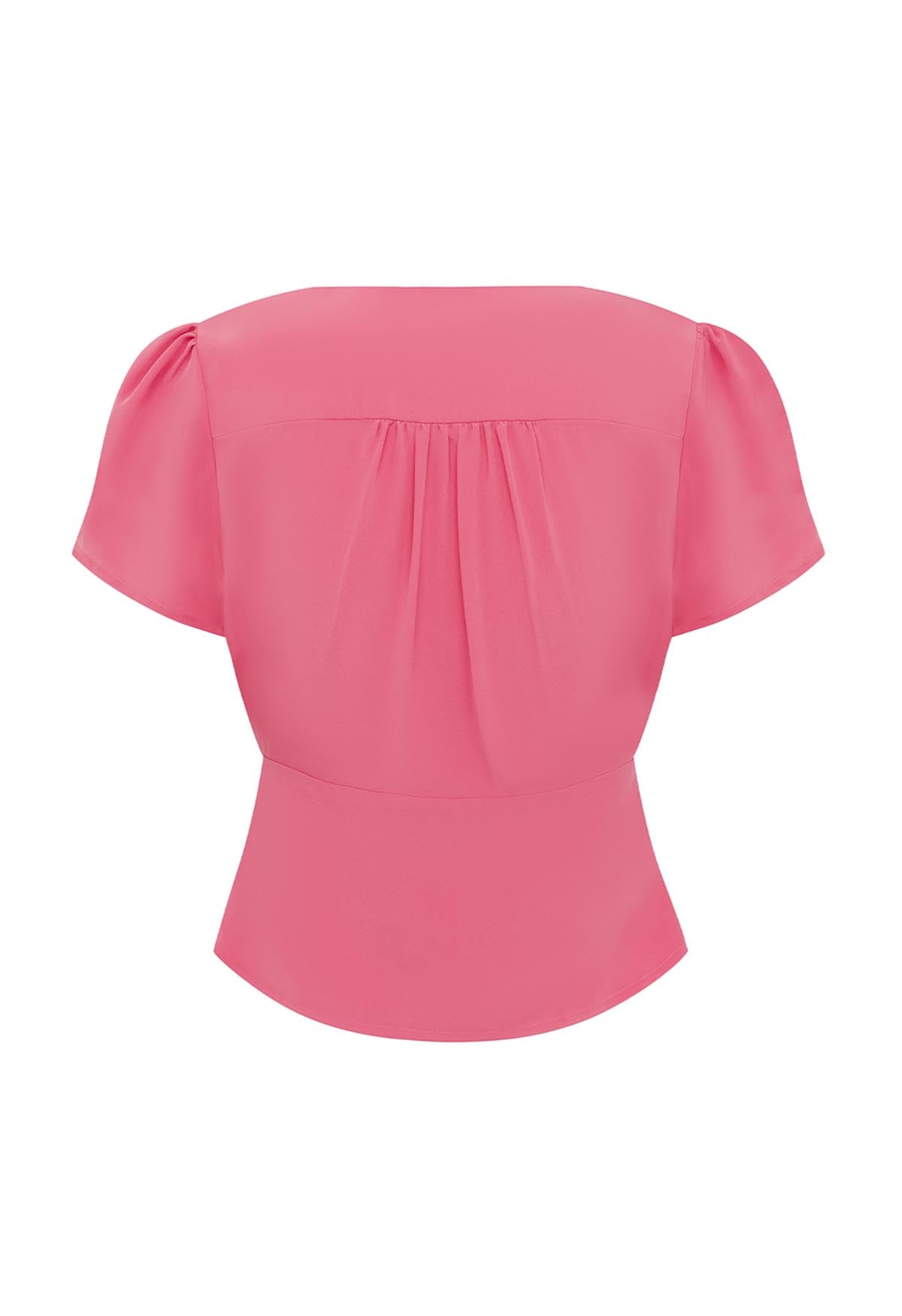 Cap-Sleeve Top Rosa Rosa (previous production)