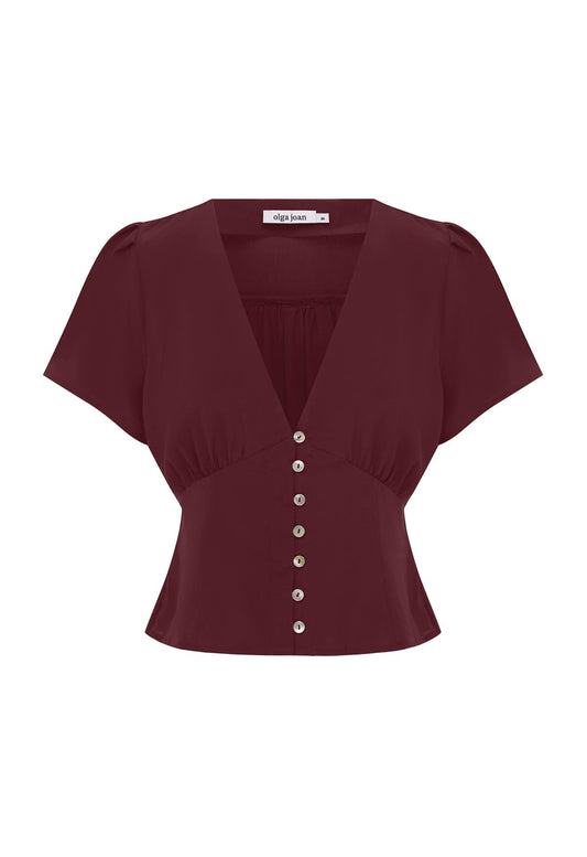 Cap-Sleeve Top Vino
