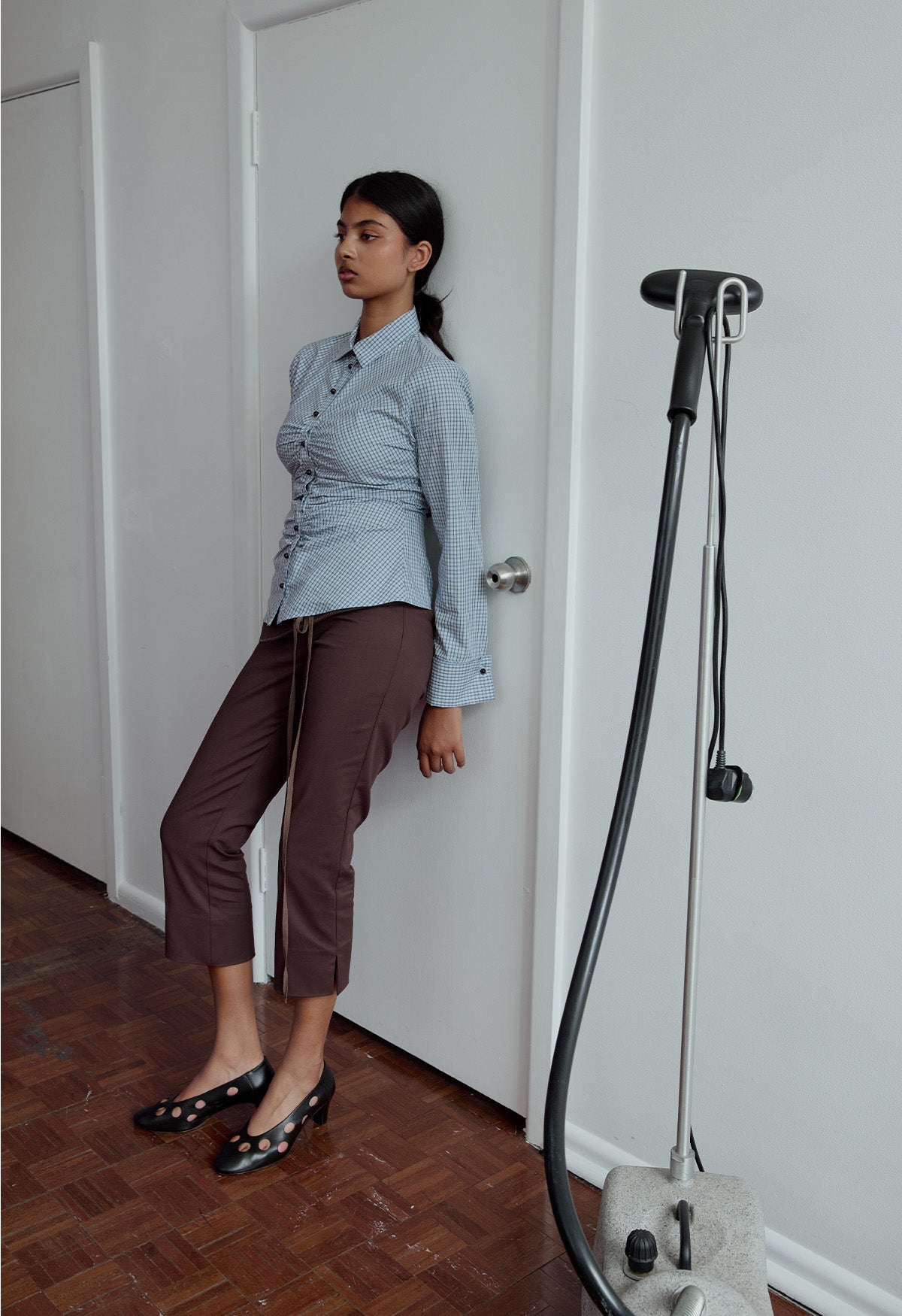 Belted Capri Pant Ciocco