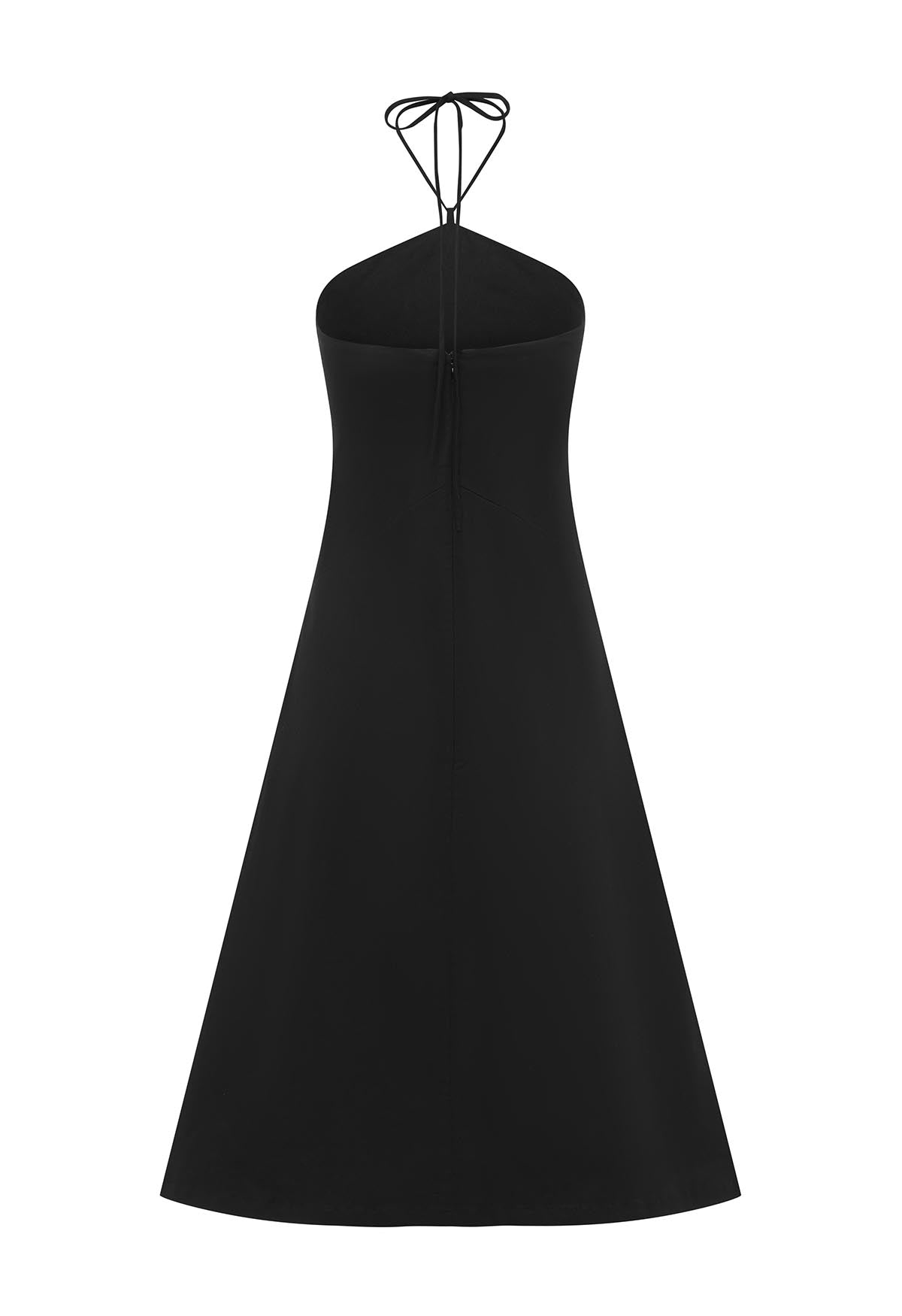 Chevron Seam Dress Nera