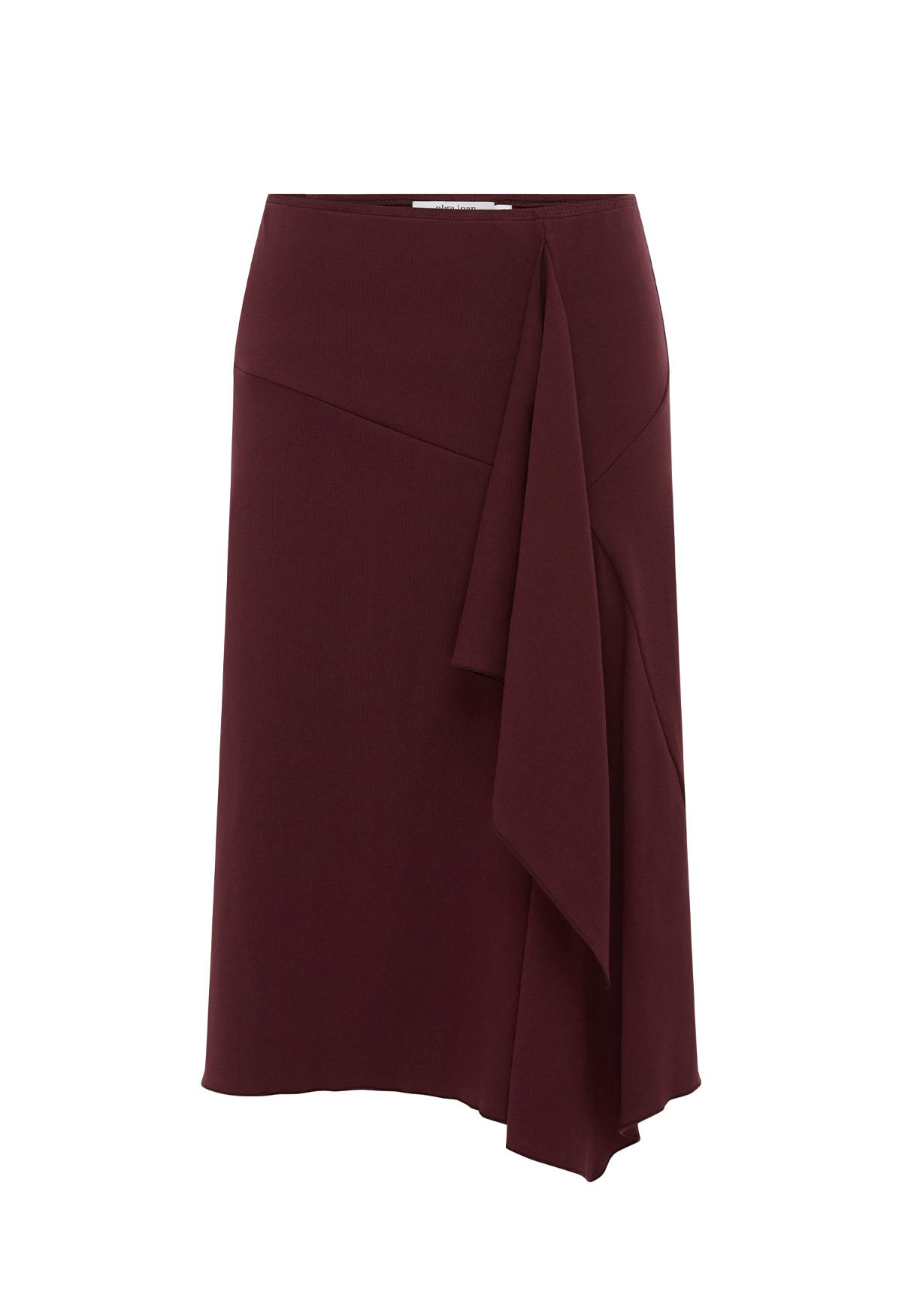 Flounce Front Skirt Vino