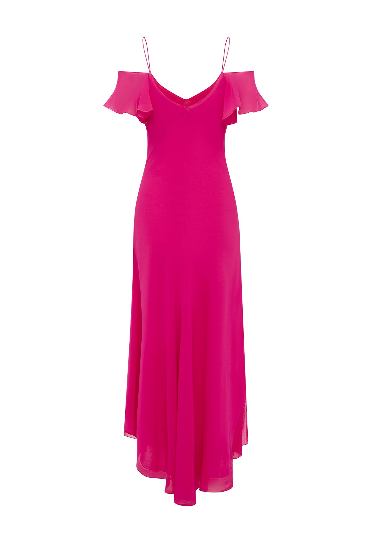 Flutter-Sleeve Dress Rossetto