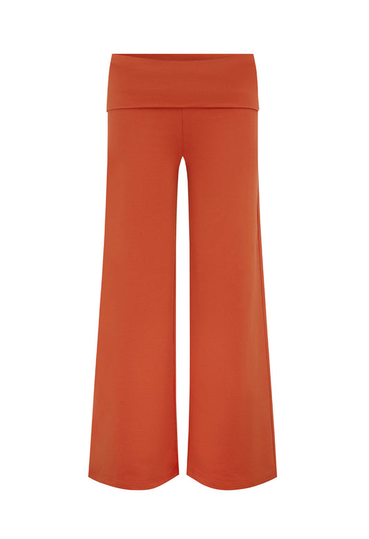 Fold Over Pant Terracotta