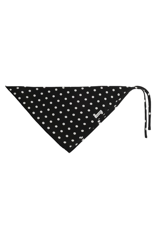 Headscarf Pois Nera