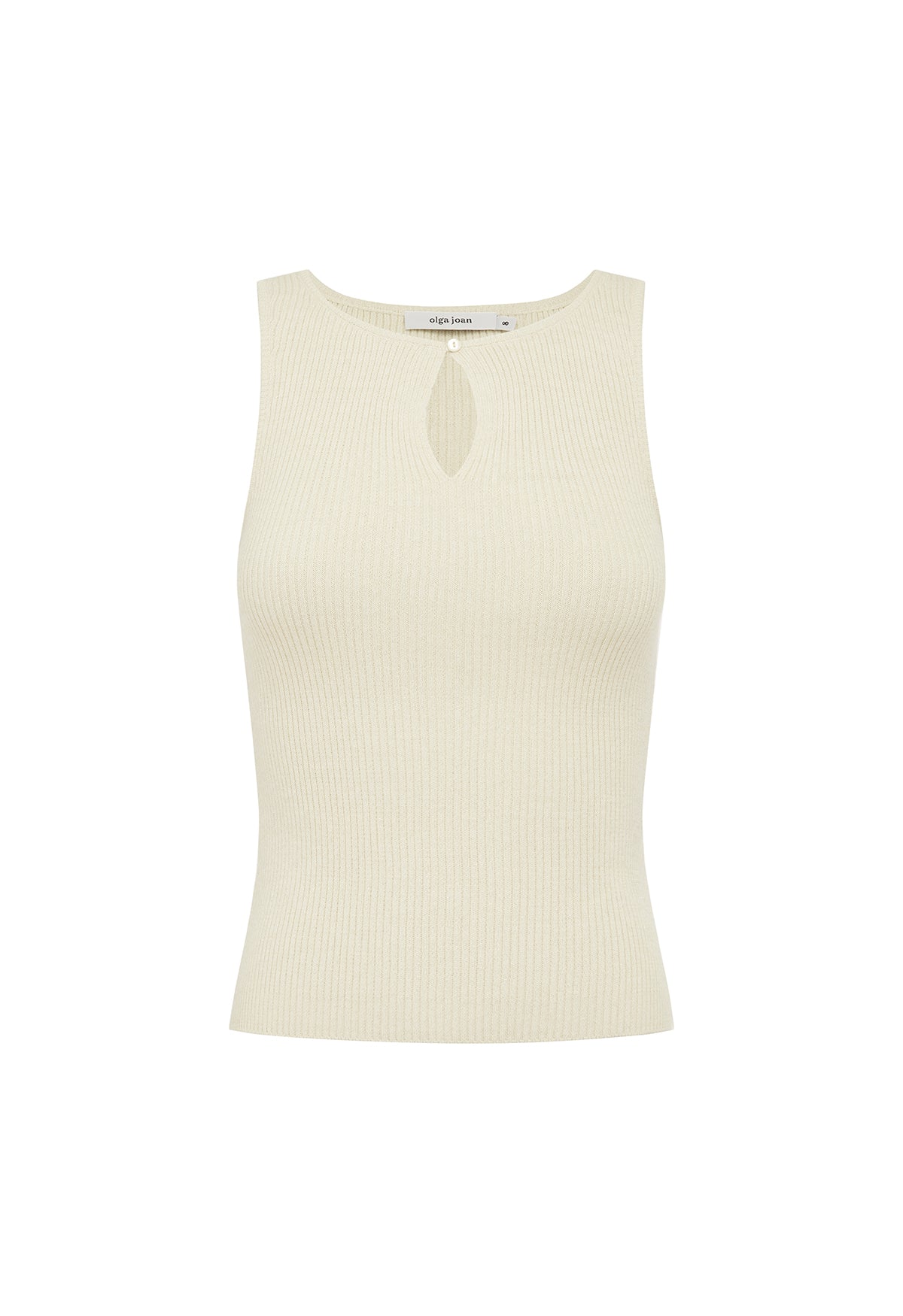 Key-Hole Knit Tank Avena