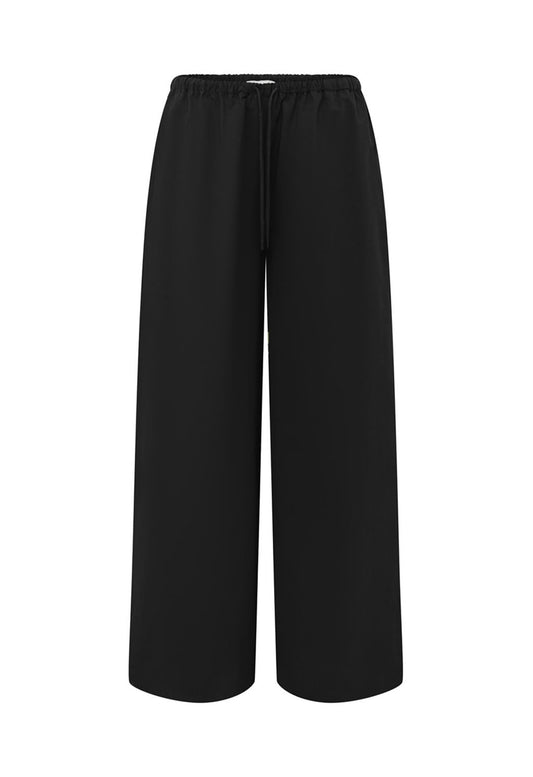 Mid-Rise Drawcord Pant Nera