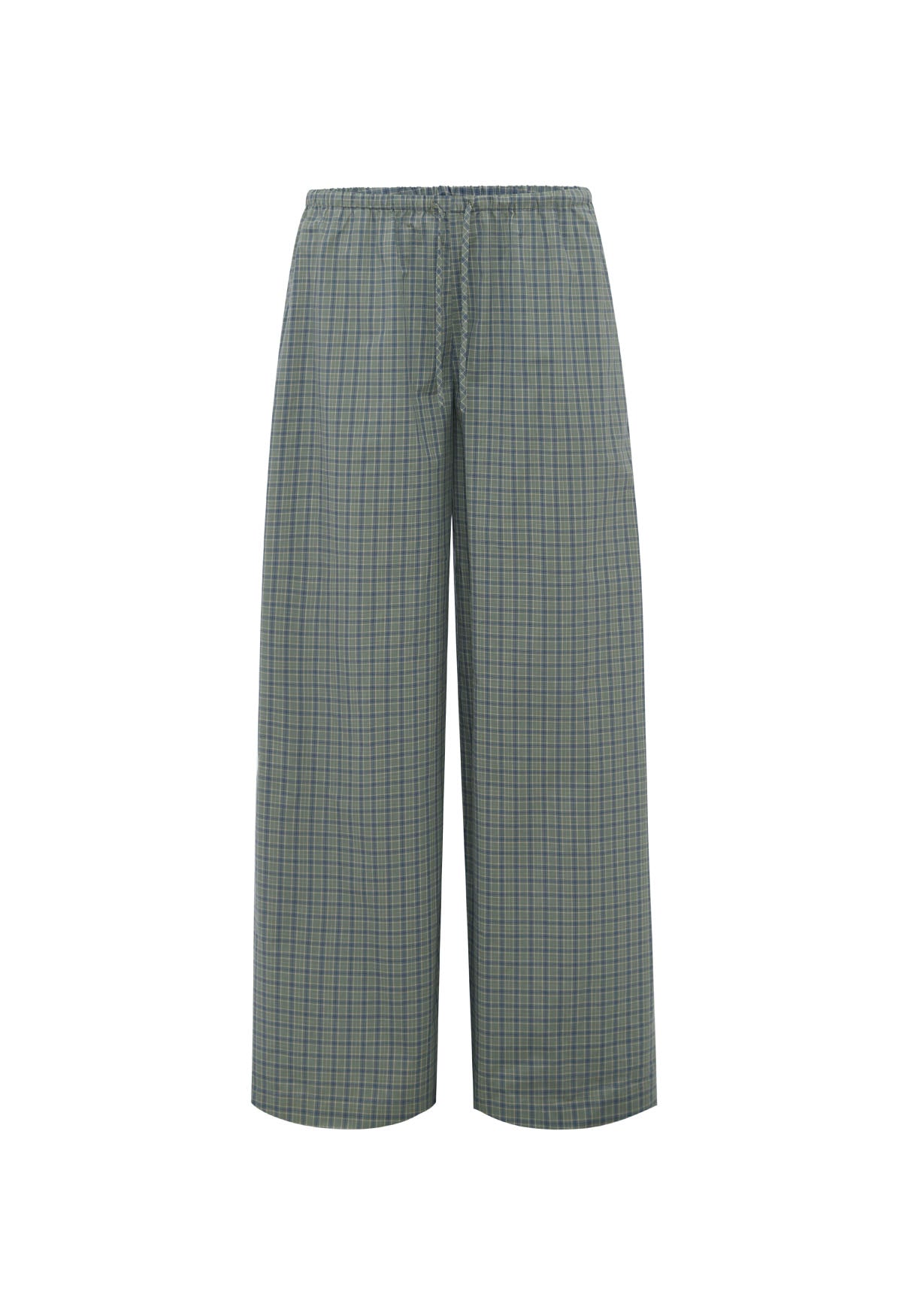 Mid-Rise Pant Laguna Check