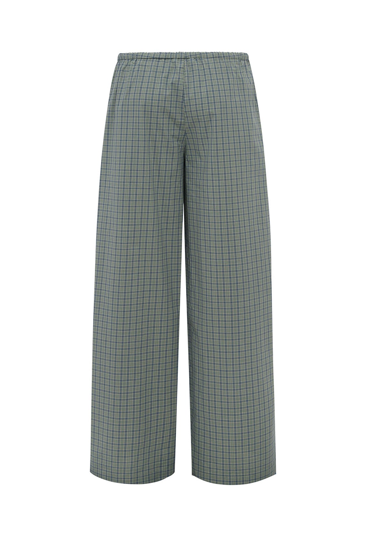 Mid-Rise Pant Laguna Check