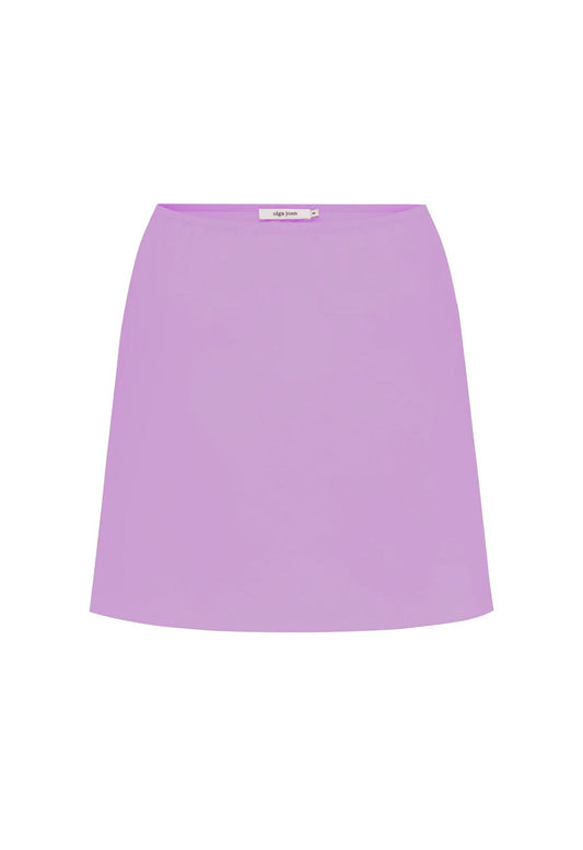 Mini Slip Skirt Lavanda Tencel