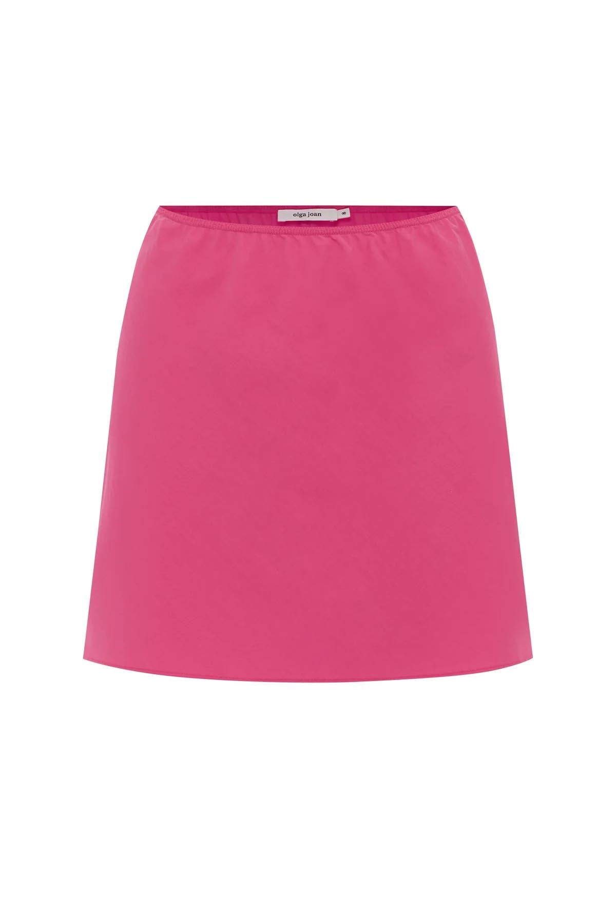 Mini Slip Skirt Rossetto Tencel