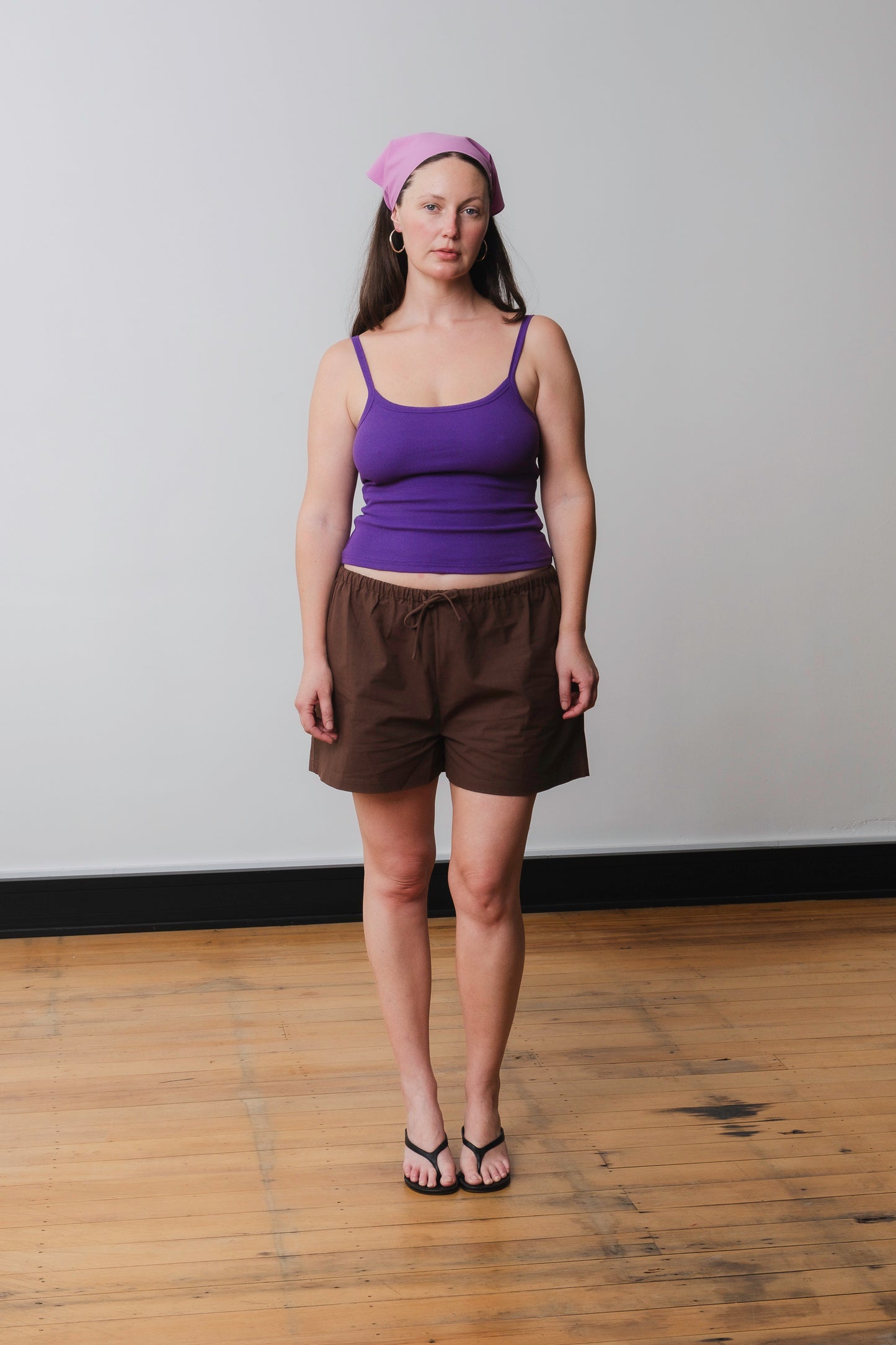 Ribbed Singlet Viola