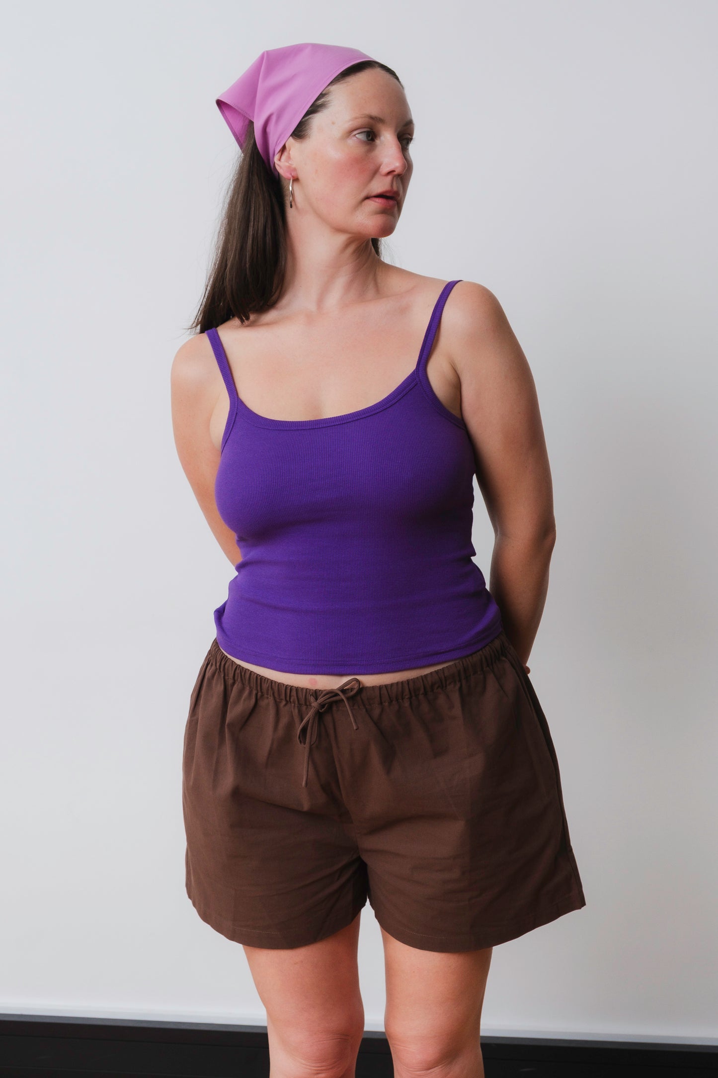 Ribbed Singlet Viola