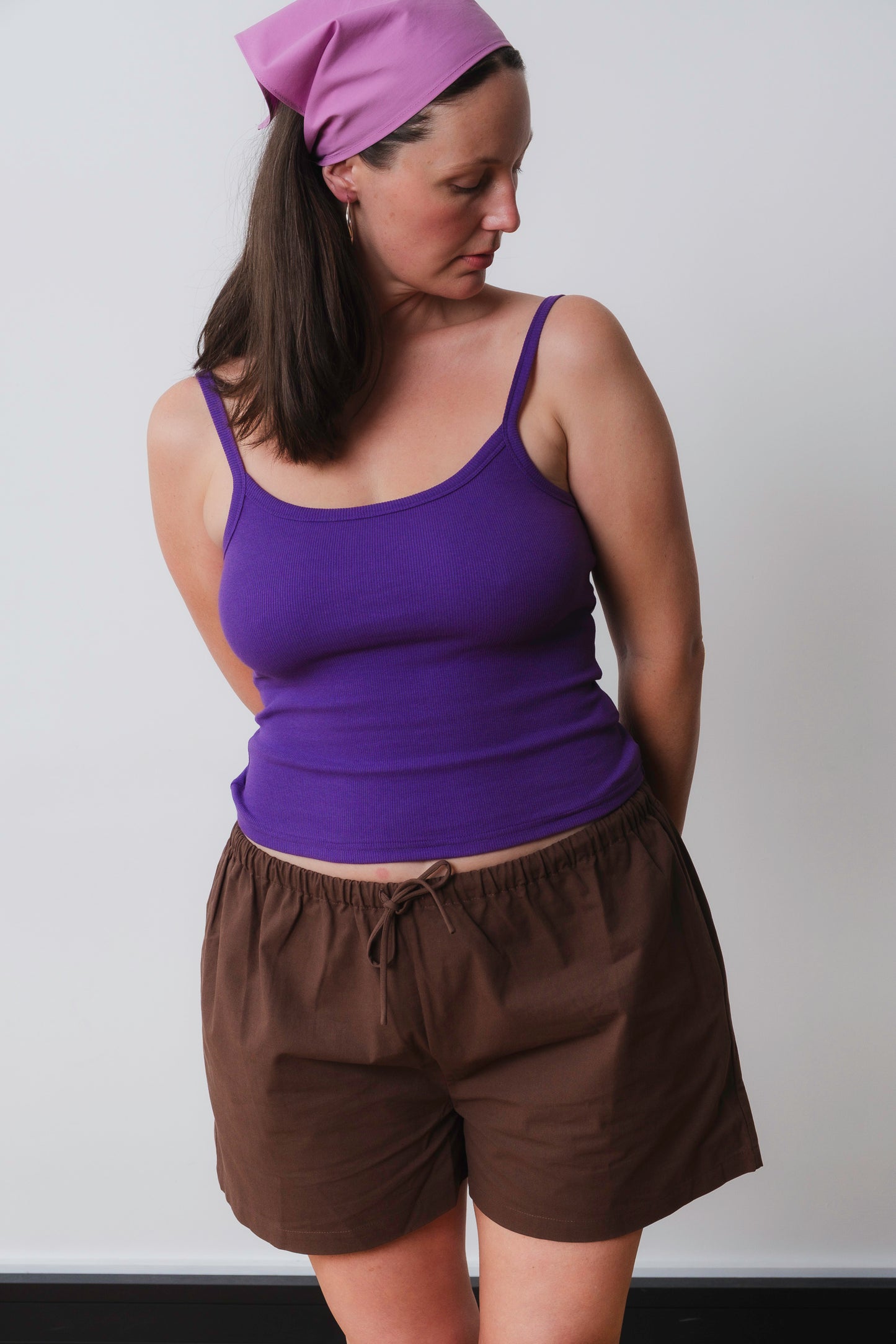 Ribbed Singlet Viola