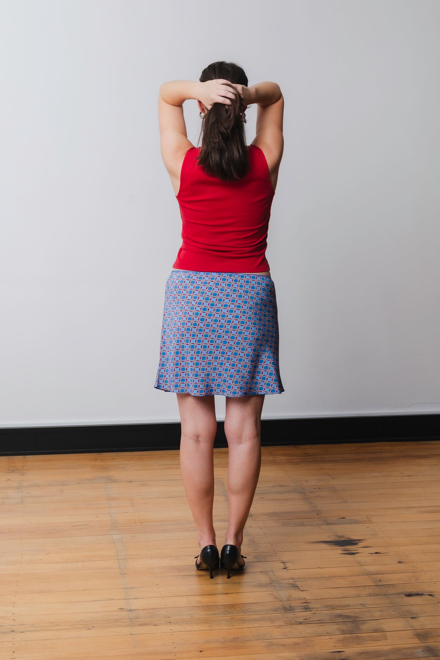 Bias Mini Skirt Catena