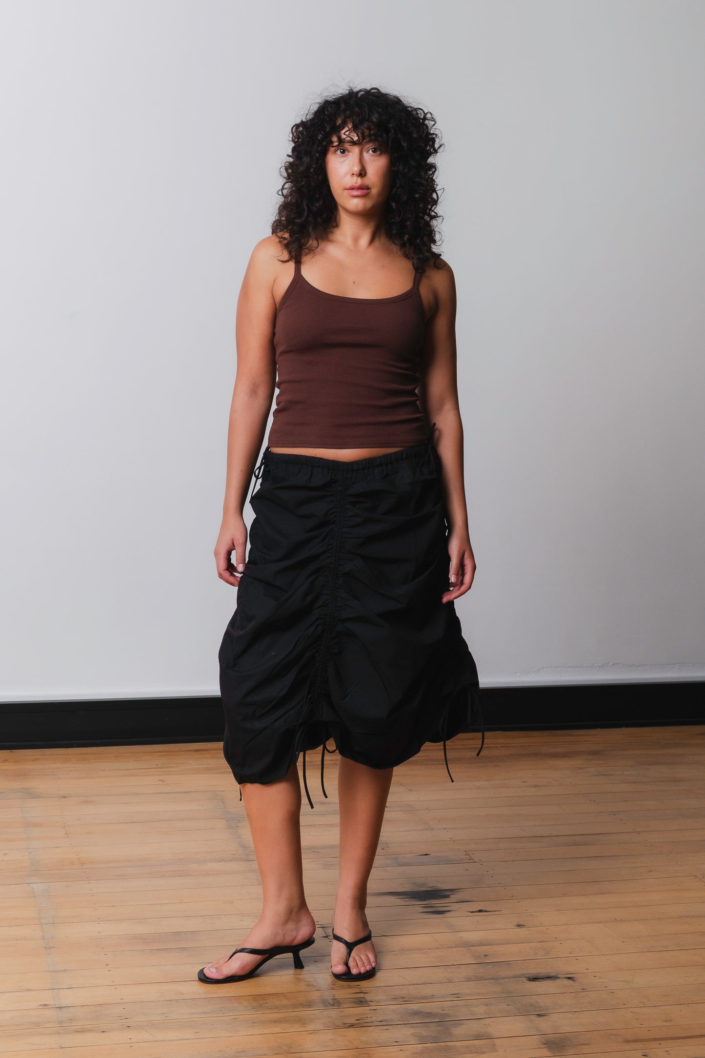 Ruched Skirt Nera