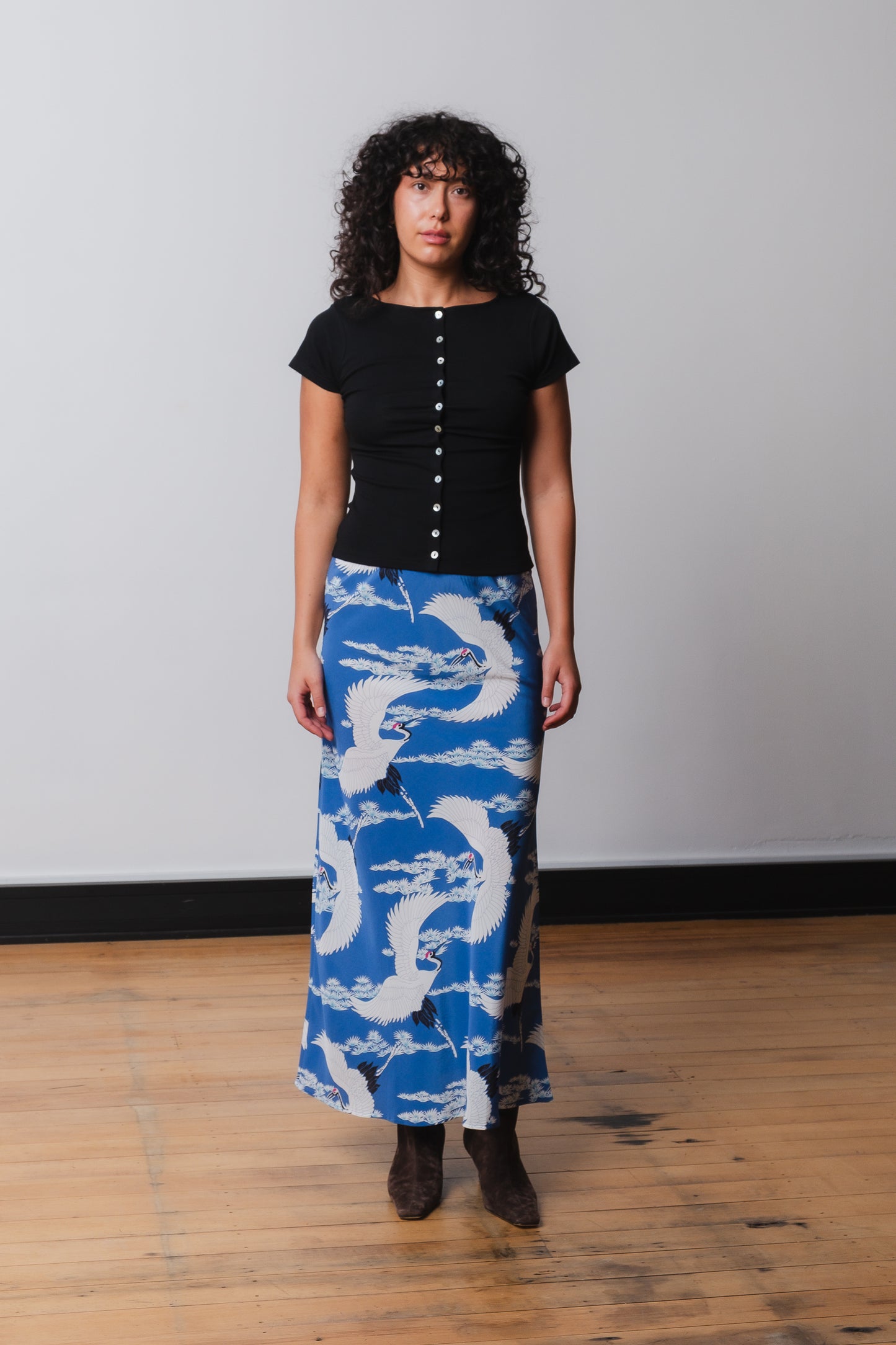 Bias Ankle Skirt Ali