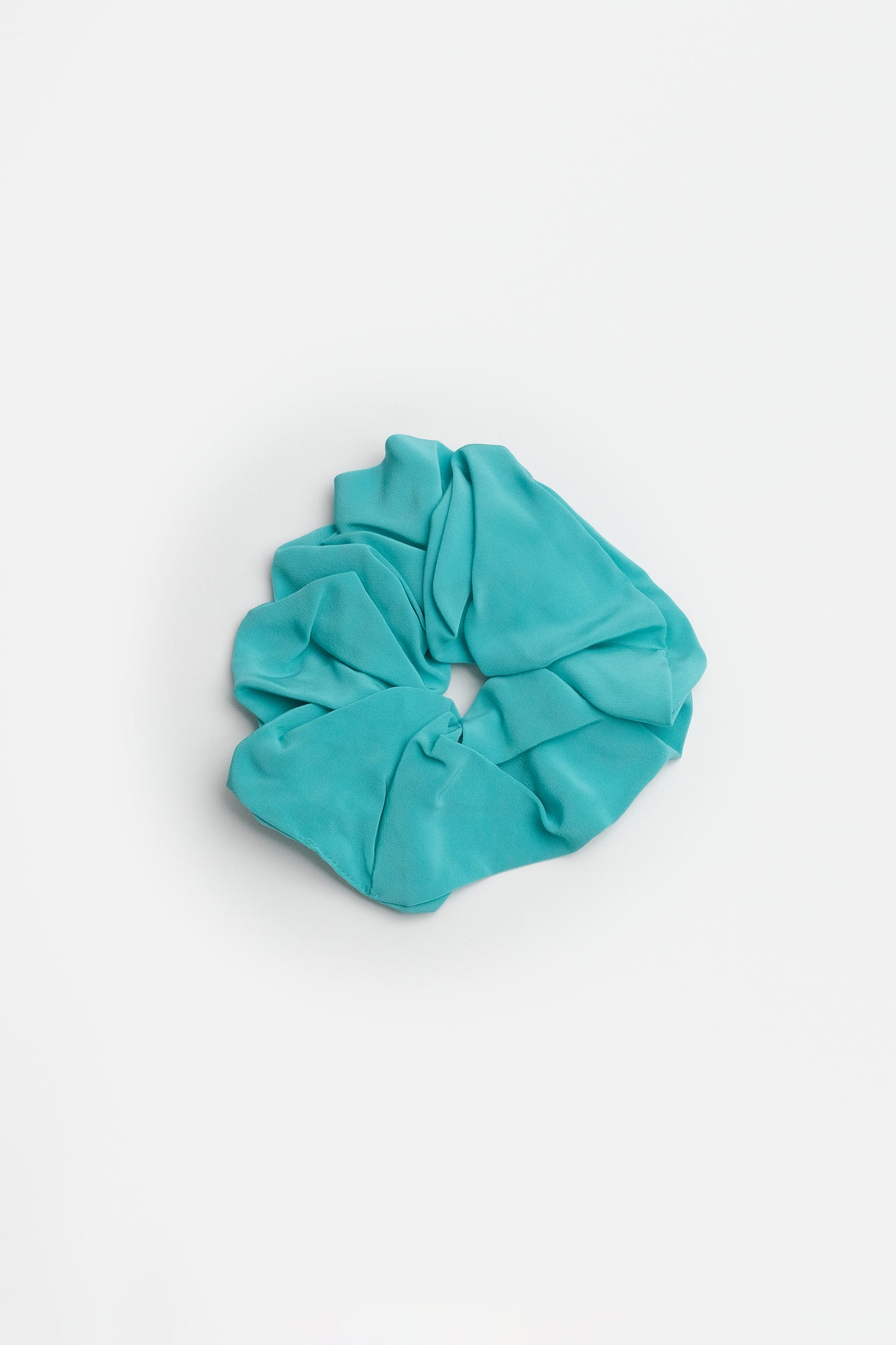 Oversized Scrunchie Turchese