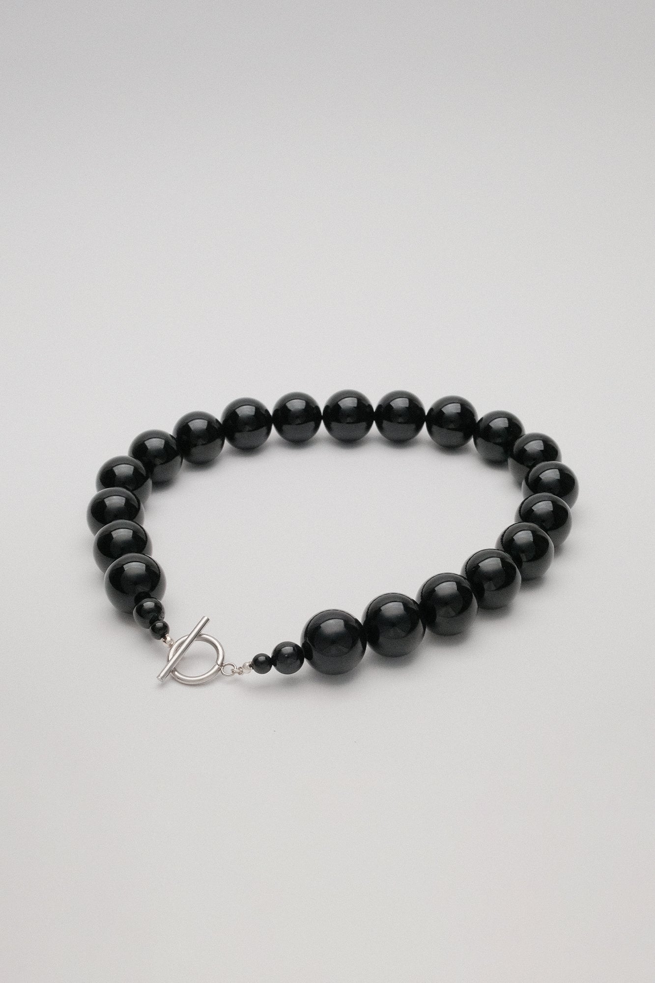 Olga Joan Sun Ray Necklace Onyx (XL)