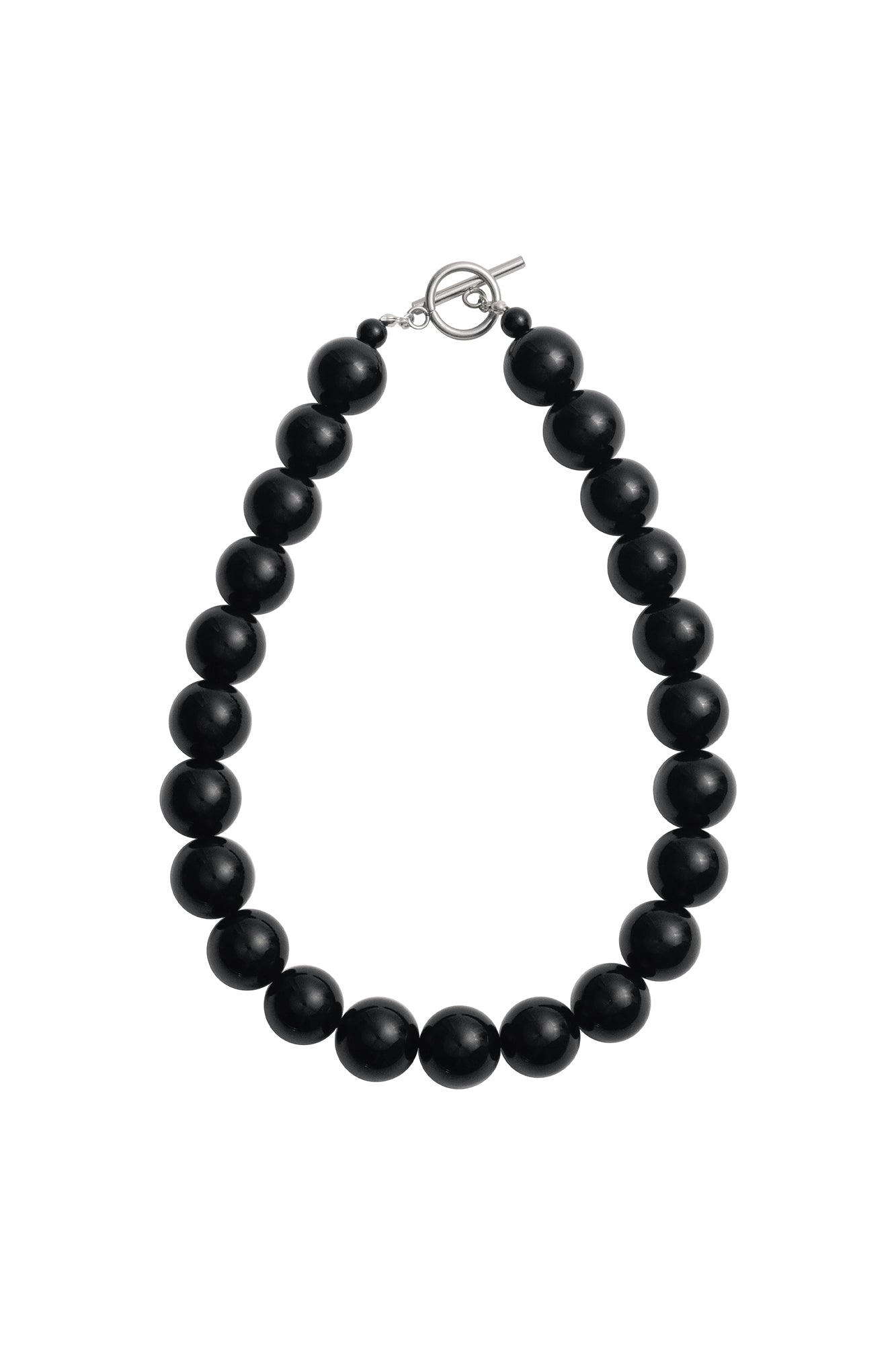 Olga Joan Sun Ray Necklace Onyx (L)