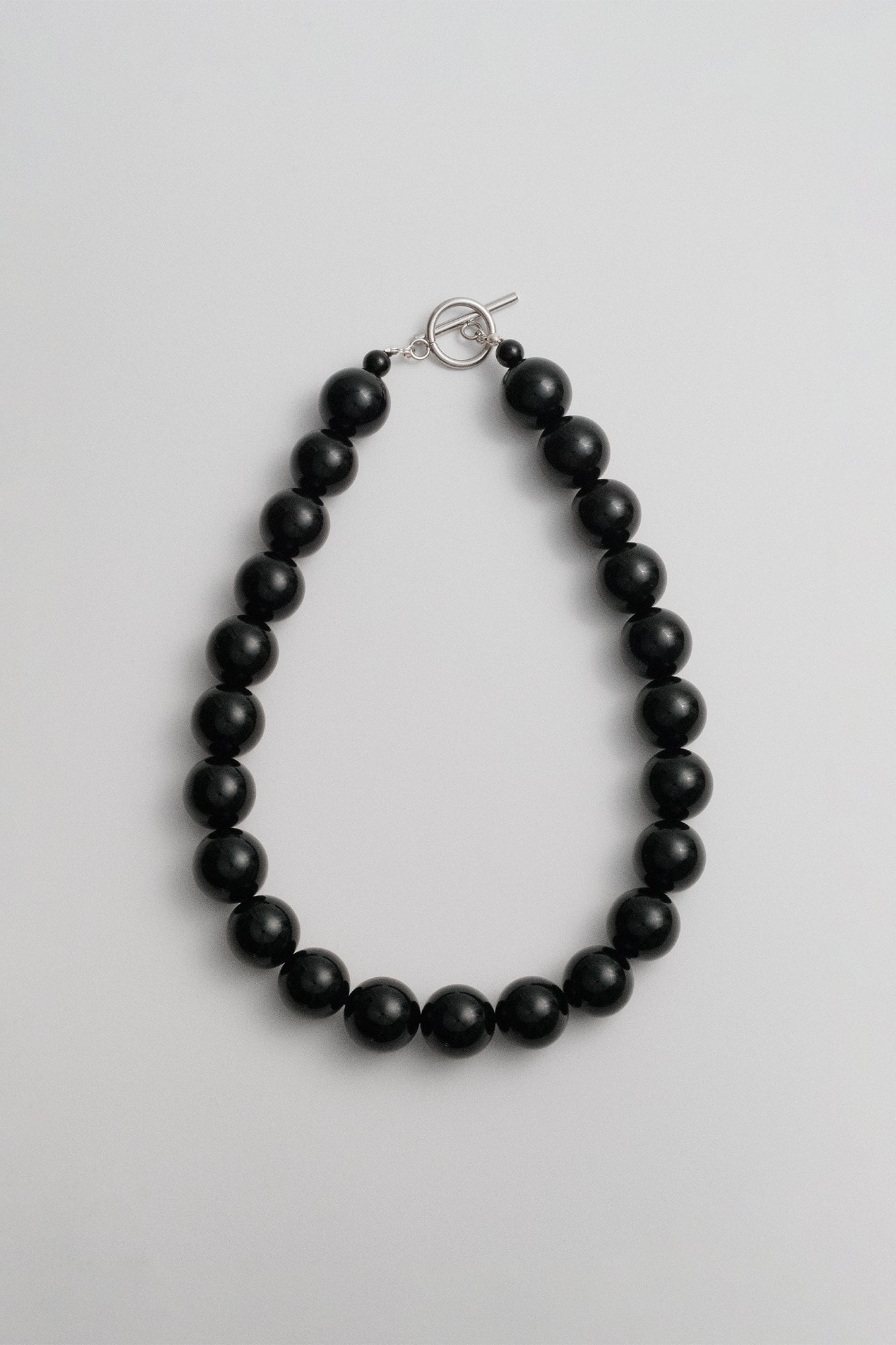 Olga Joan Sun Ray Necklace Onyx (L)