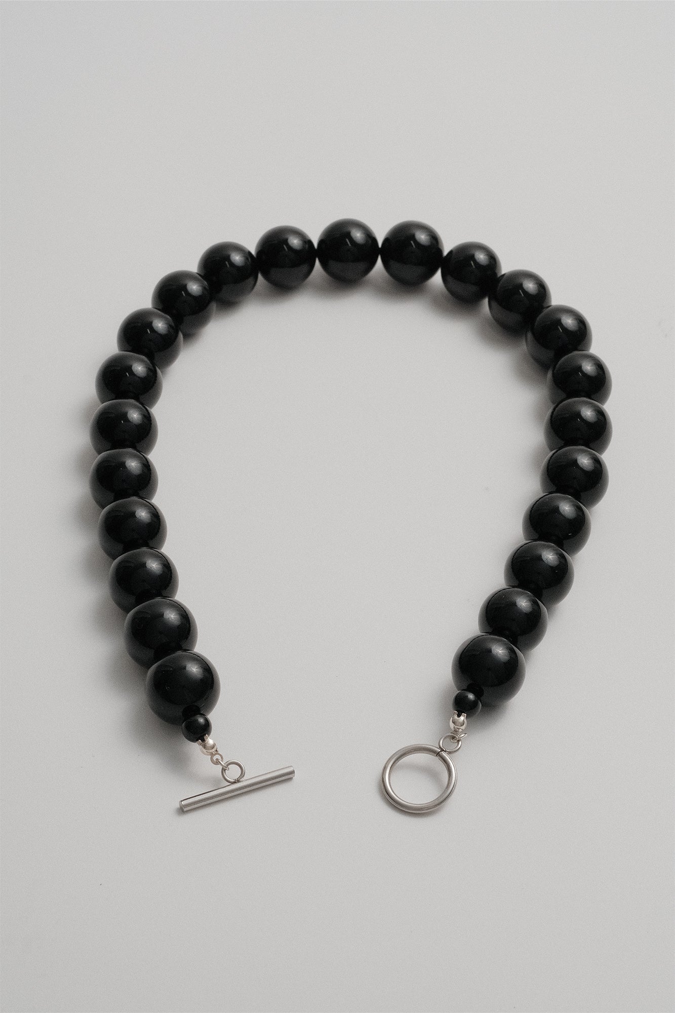 Olga Joan Sun Ray Necklace Onyx (L)