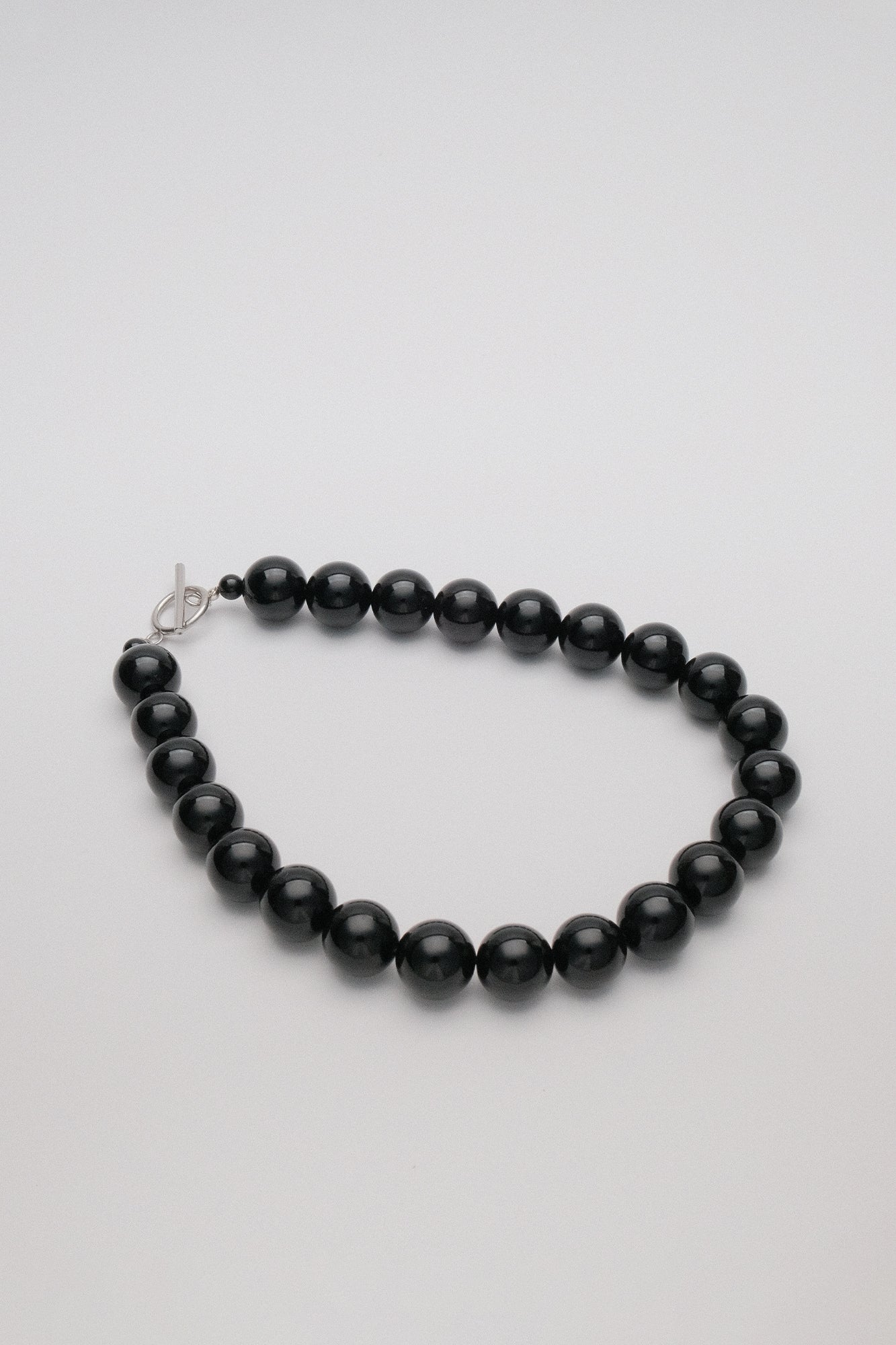 Olga Joan Sun Ray Necklace Onyx (L)